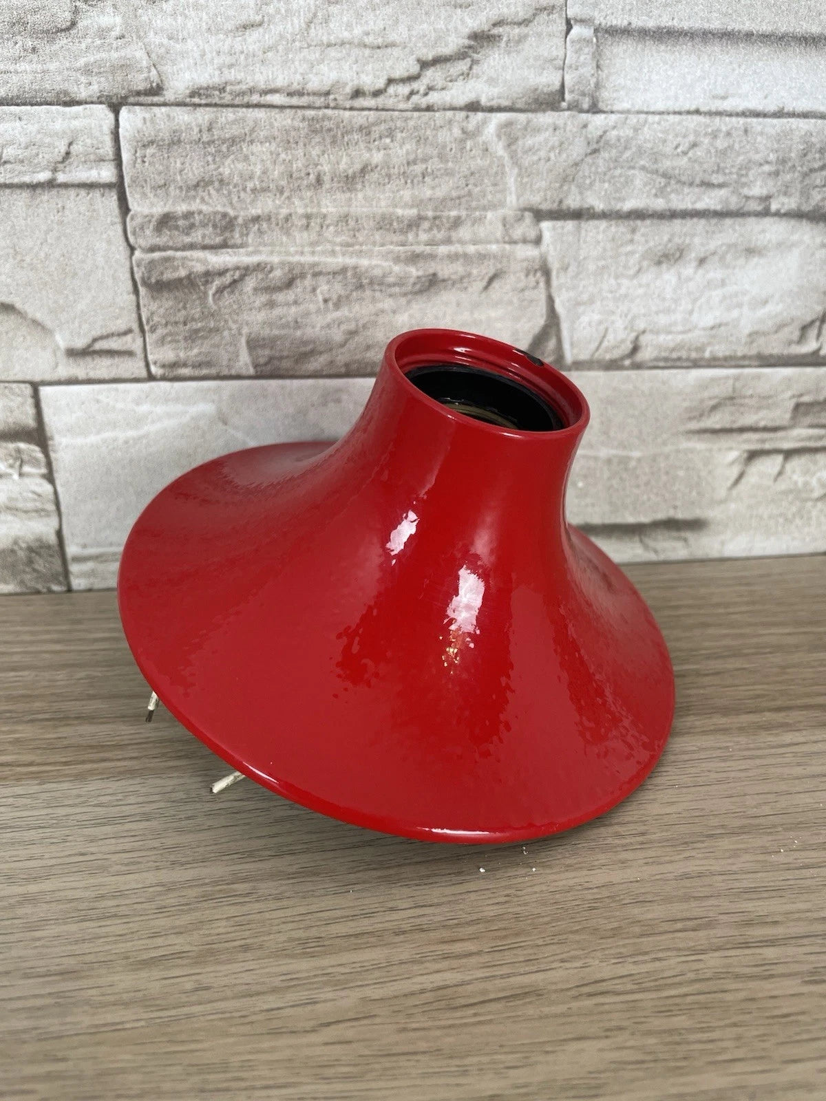 Lampada Da Muro Applique Teti Design Vico Magistretti Per Artemide Rossa Vintage