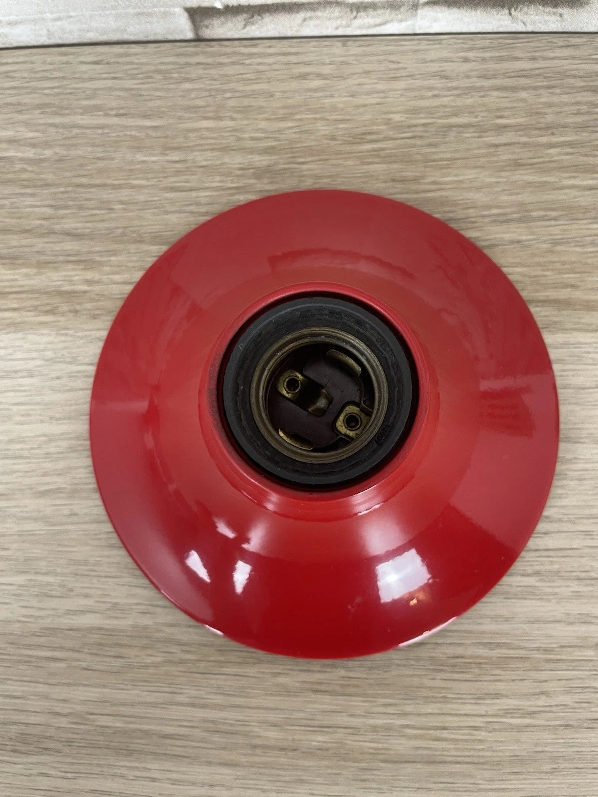 Lampada Da Muro Applique Teti Design Vico Magistretti Per Artemide Rosso Vintage