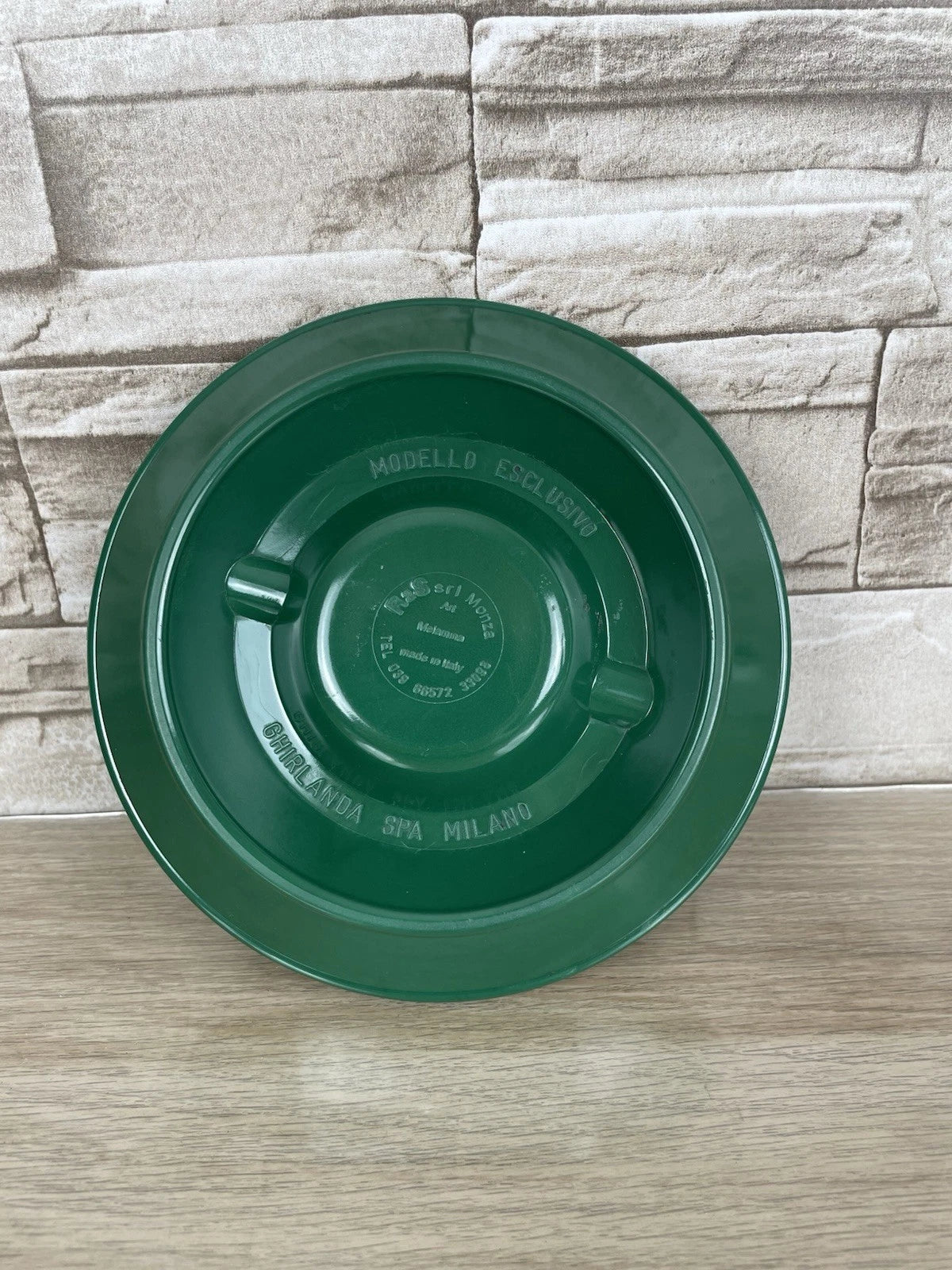 Posacenere Portacenere Oranjeboom Biere R2S Srl Monza Verde Collezione Anni '90