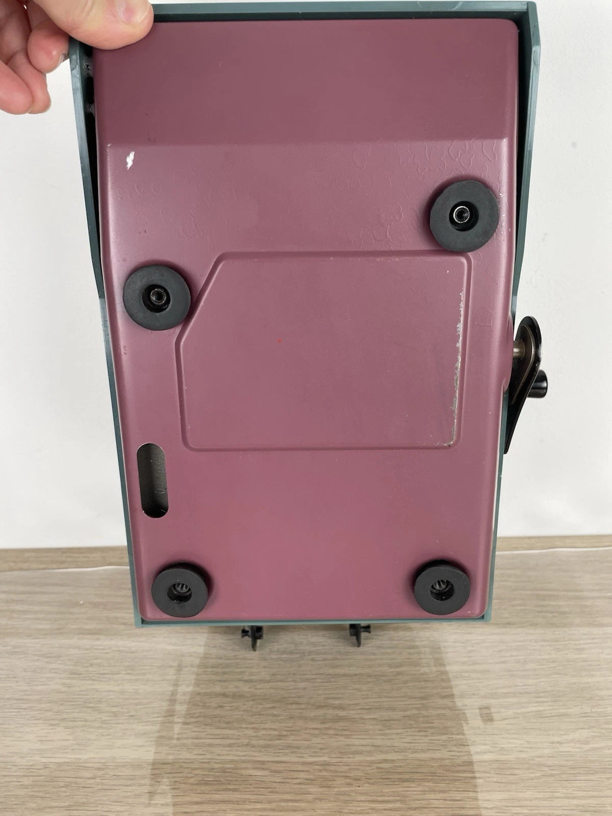 Calcolatrice Meccanica Manuale Olivetti Summa Prima 20 Epoca Anni '60 Azzurra