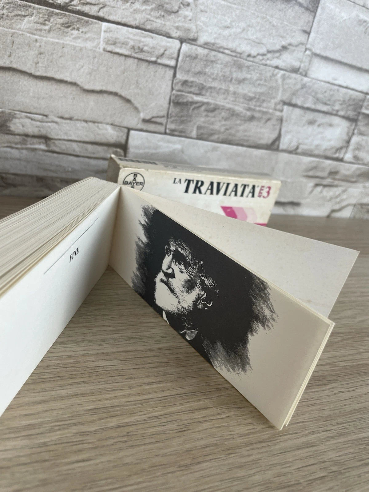 Libretto Promozionale Opera La Traviata 3 Atti Per Bayer Raro Vintage Epoca
