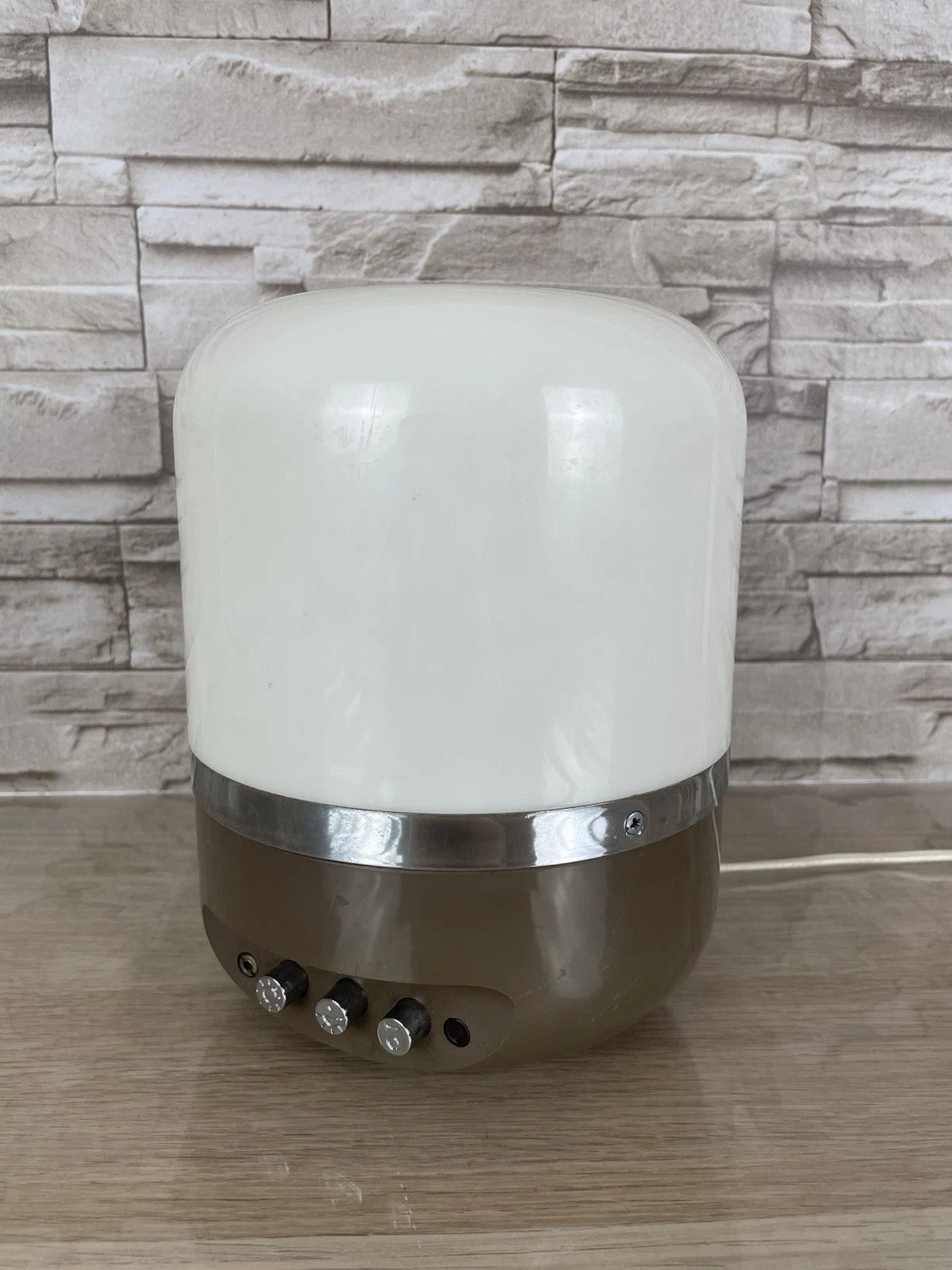 Radio Lampada 60s Europhon Design Adriano Rampoldi Vintage Space Age Marrone