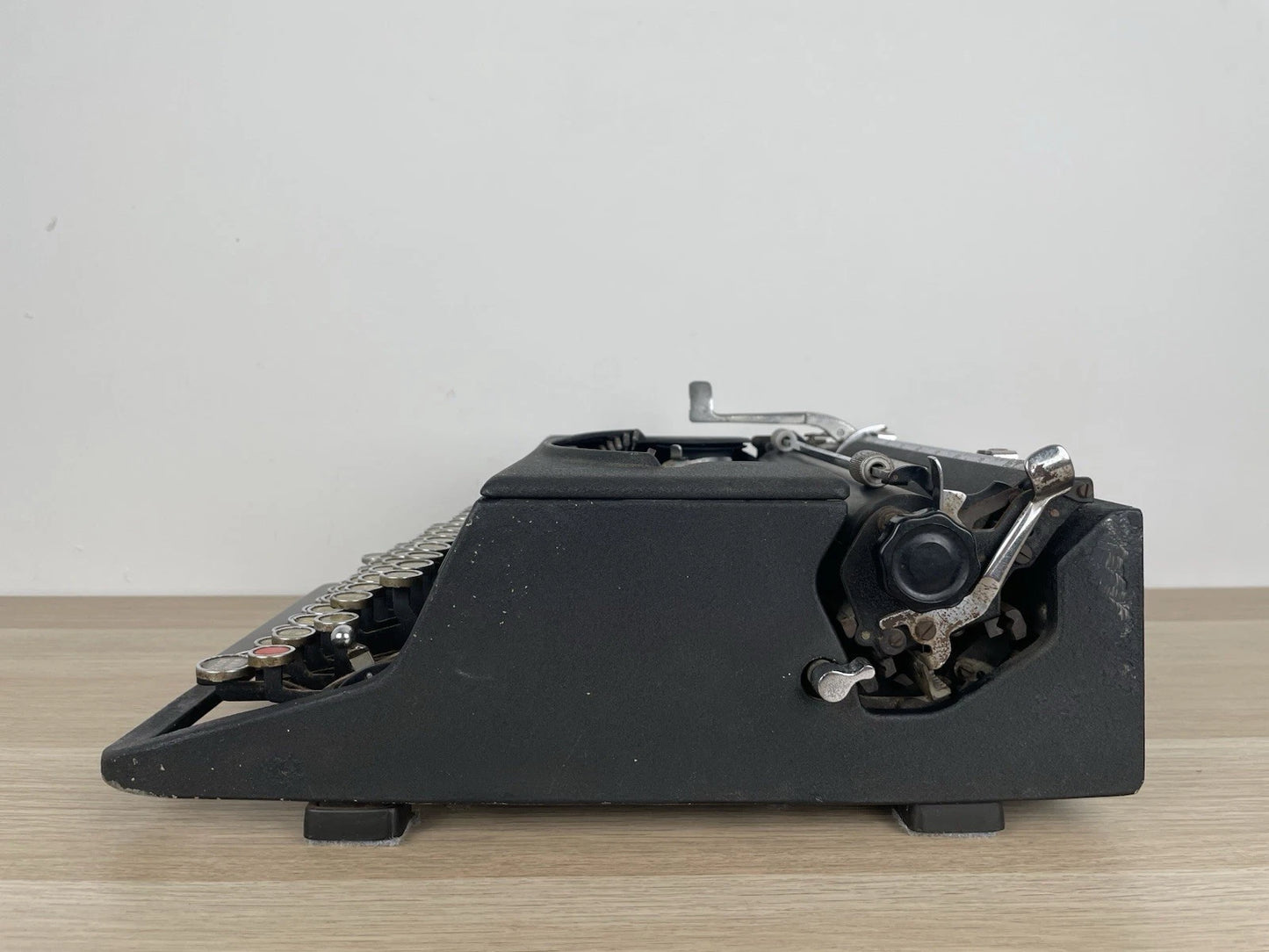 Macchina Da Scrivere Olivetti Studio 42 Portatile Nero Vintage Epoca Anni 30/50