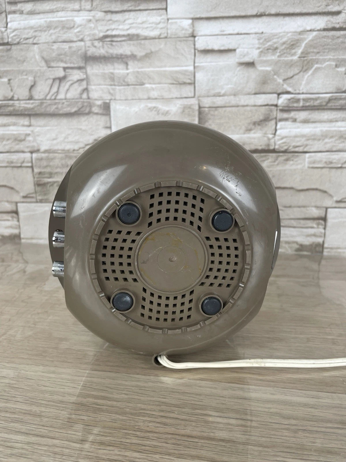 Radio Lampada 60s Europhon Design Adriano Rampoldi Vintage Space Age Marrone