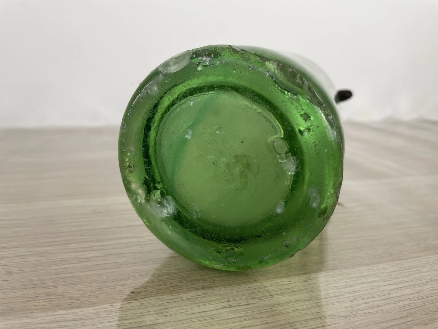 Autoseltzer In Vetro Sifone Seltz Cooperativa Canturina Cantù Verde Anni 30 Epoca