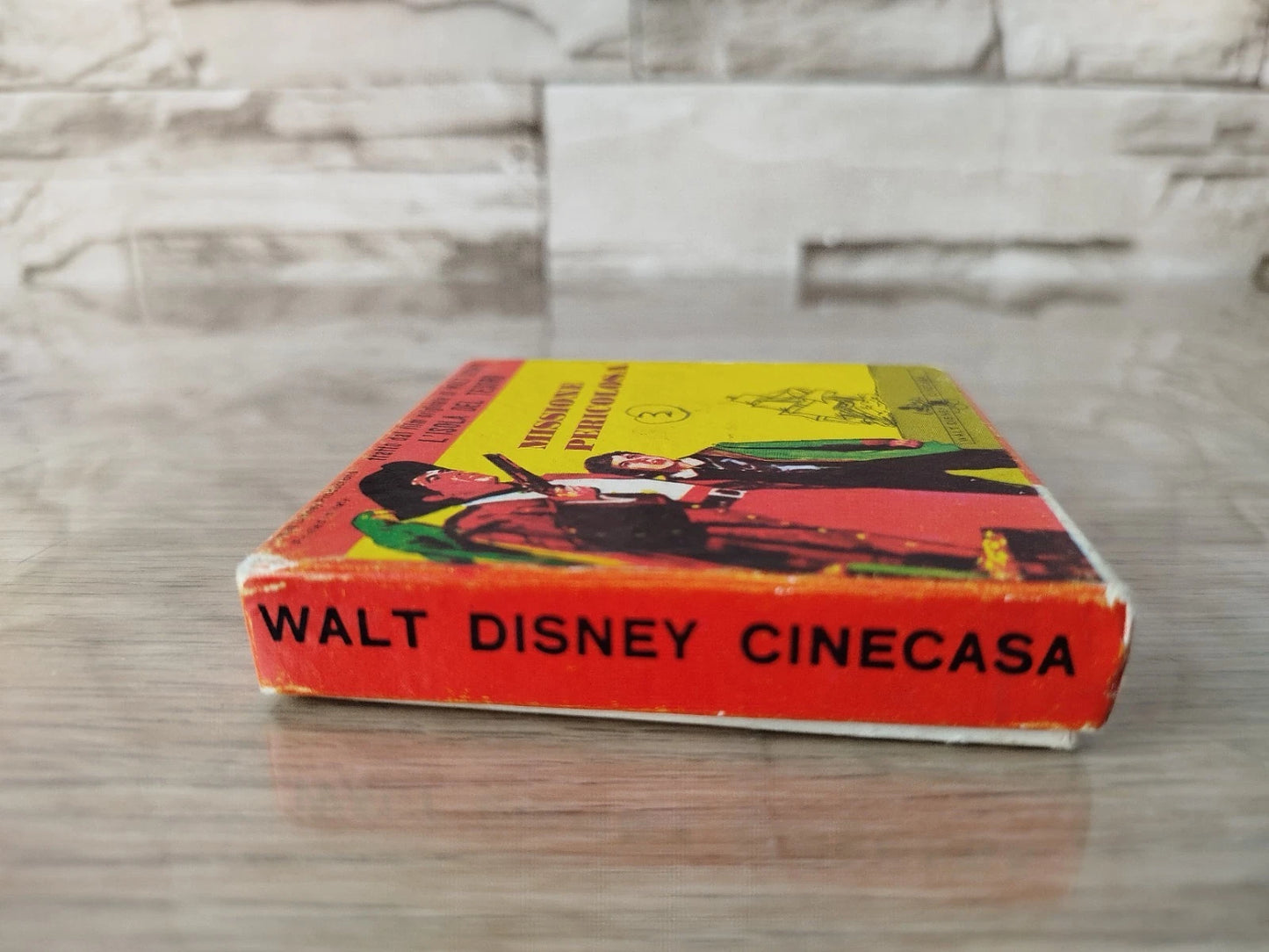 Pellicola Film Super 8 Missione Pericolosa Walt Disney L'Isola Del Tesoro Epoca