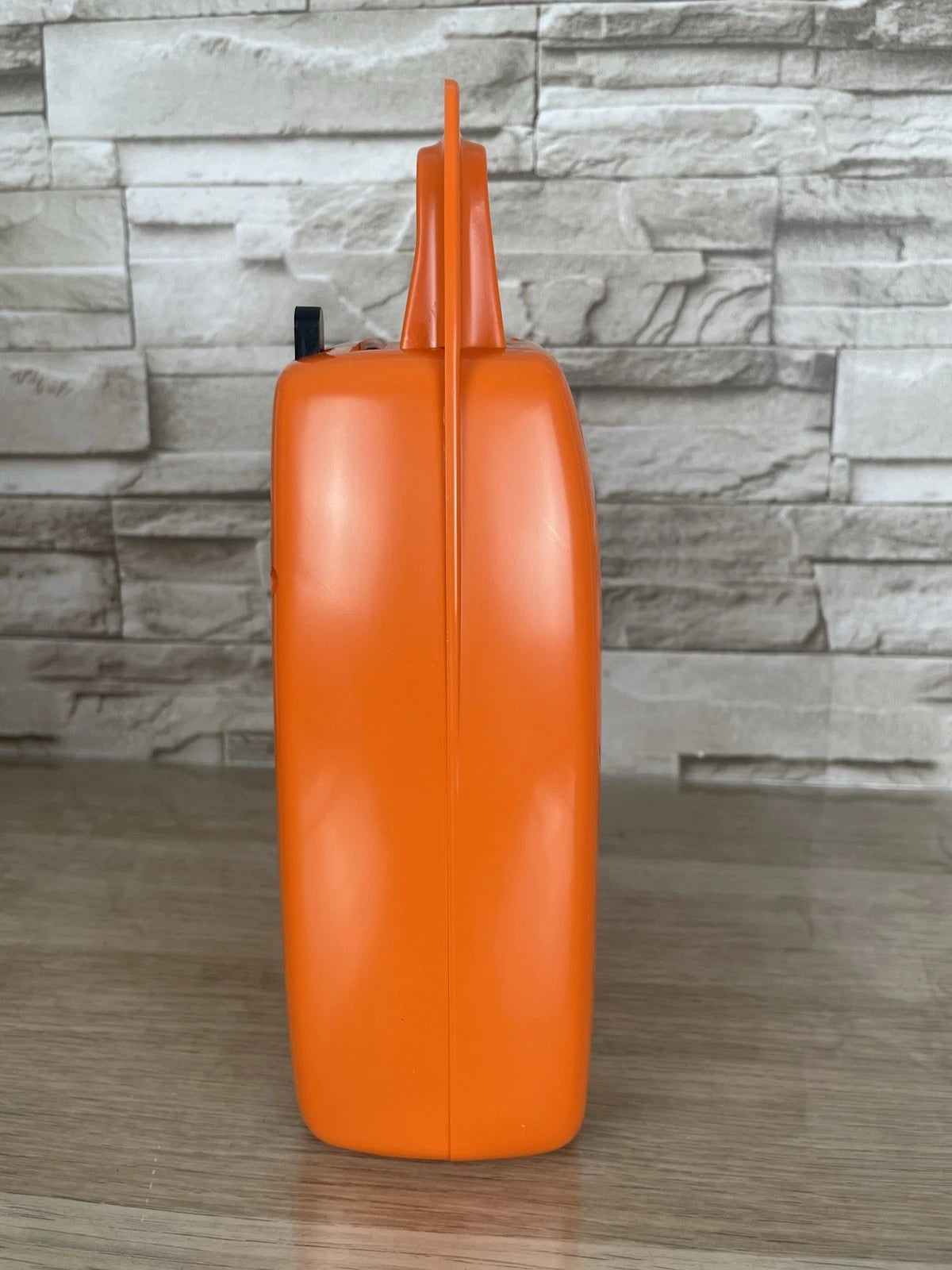 Mangiadischi Penny Vintage Dischi 45 Giri Epoca Arancione Con Scatola Originale