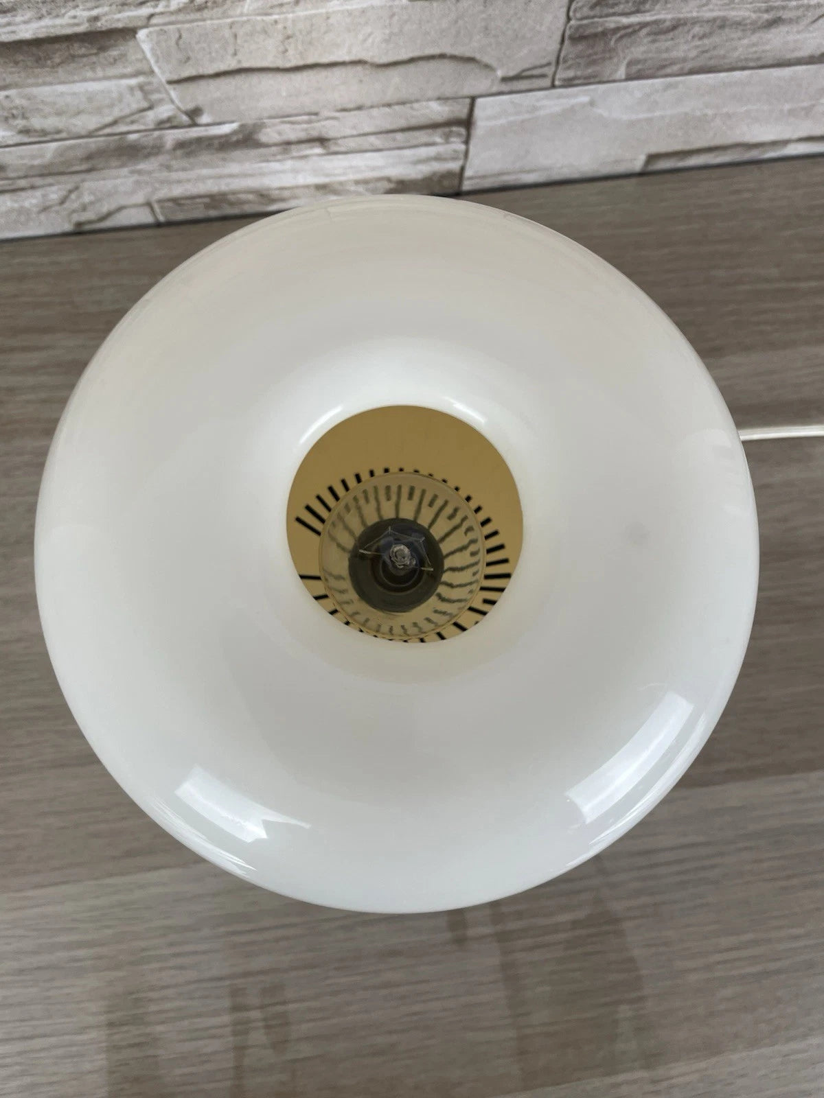 Radio Lampada 60s Europhon Design Adriano Rampoldi Vintage Space Age Marrone