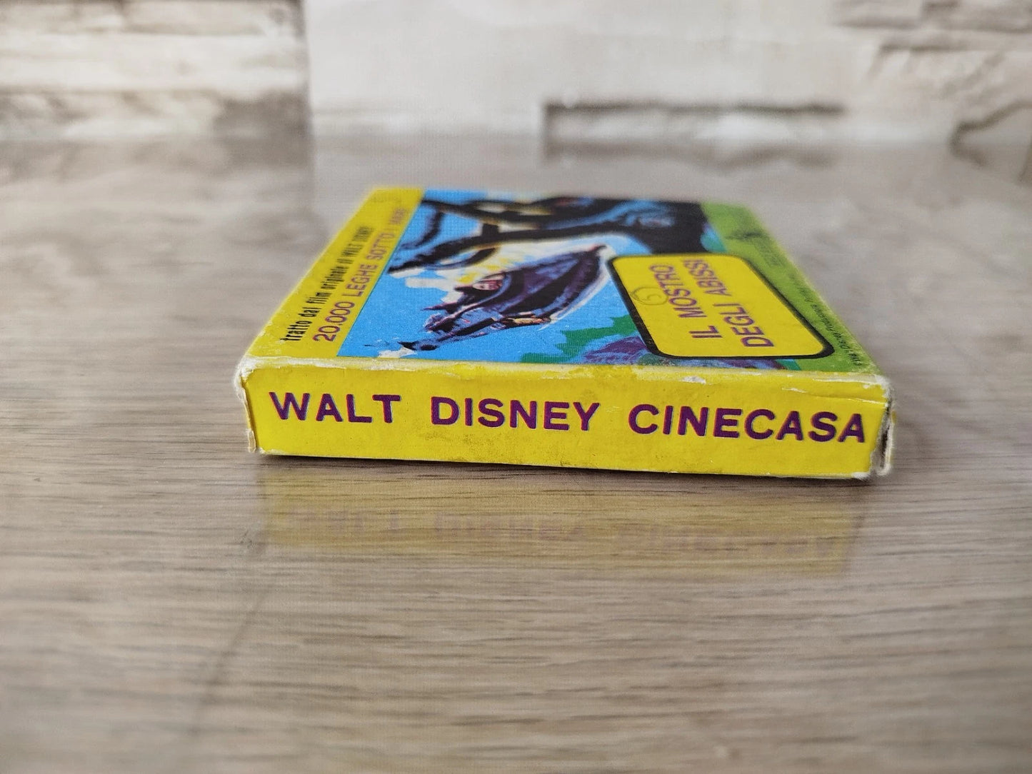 Pellicola Film Super 8 Walt Disney Il Mostro Degli Abissi Vintage Epoca Anni 60