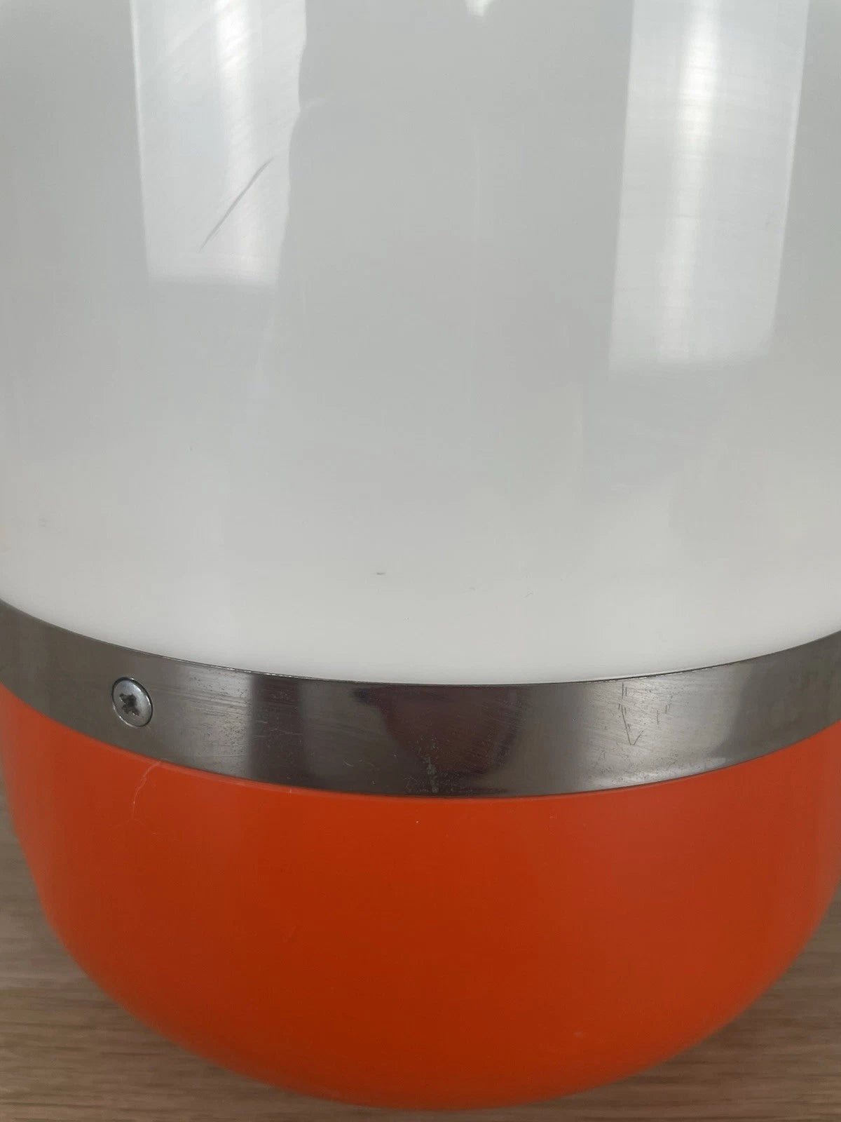 Radio Lampada 60s Europhon Design Adriano Rampoldi Vintage Space Age Arancione
