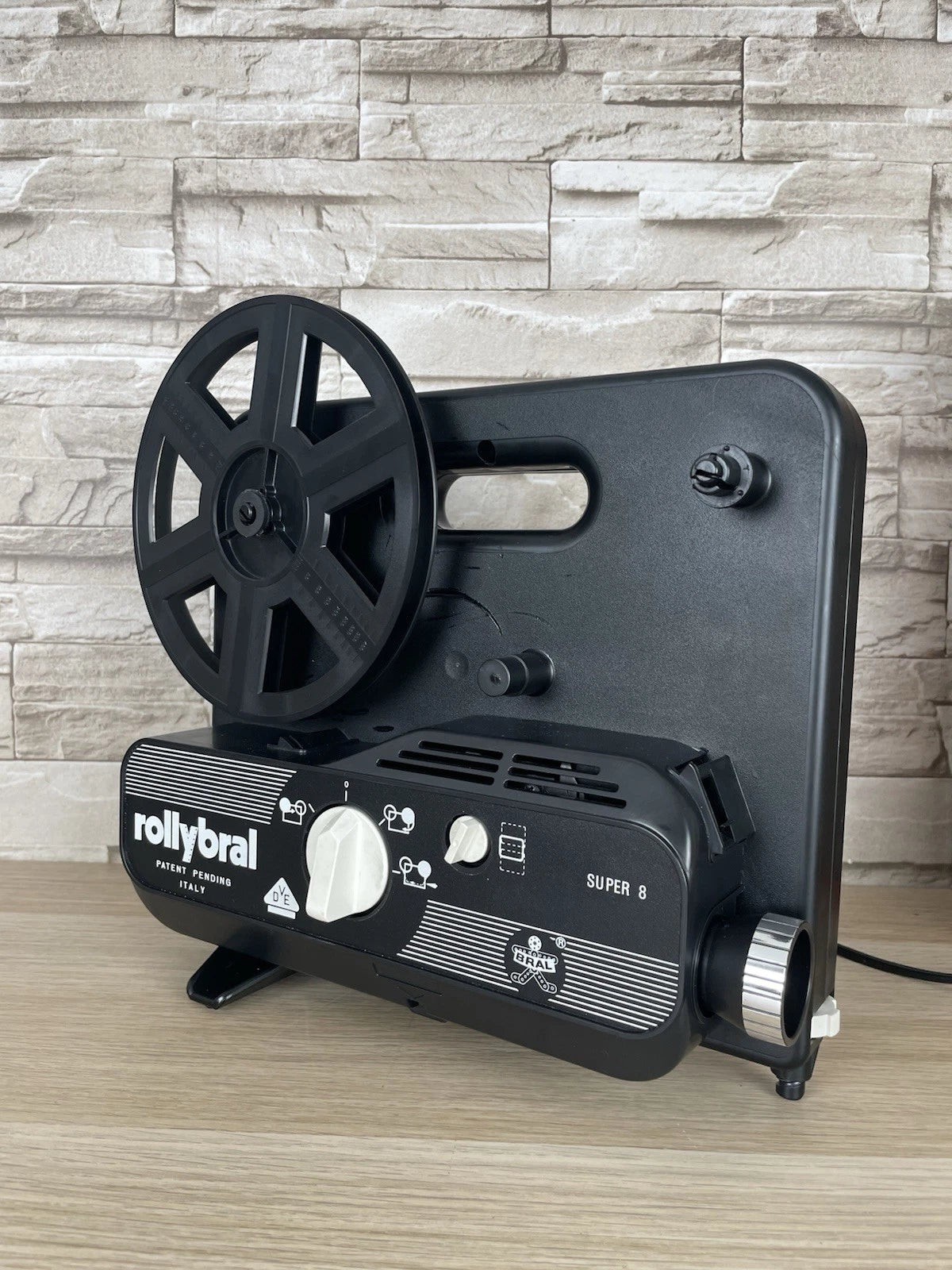 Proiettore Giocattolo Rollybral Vintage Anni '70 Super 8 Per Pezzi Di Ricambio