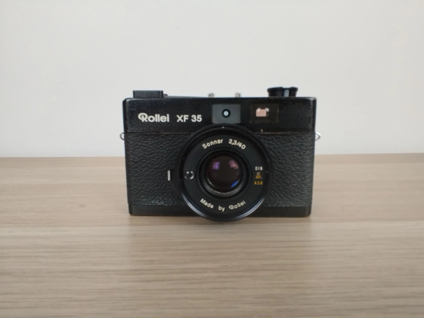 Fotocamera Analogica Rollei XF 35 Con Obiettivo Sonnar 35 35mm Anni 70 Telemetro