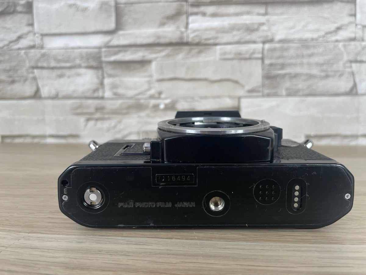 Fotocamera Analogica Fujica AX-3 35mm Reflex Solo Corpo Macchina Nero Pellicola