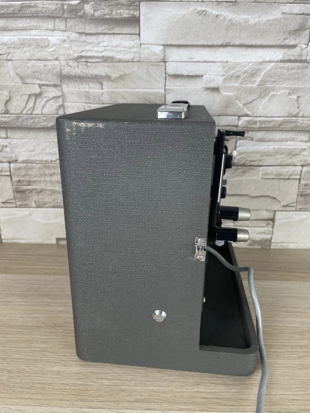 Proiettore Super 8 Kodak Instamatic M55-L Vintage Epoca Anni 60 Grigio Made UK