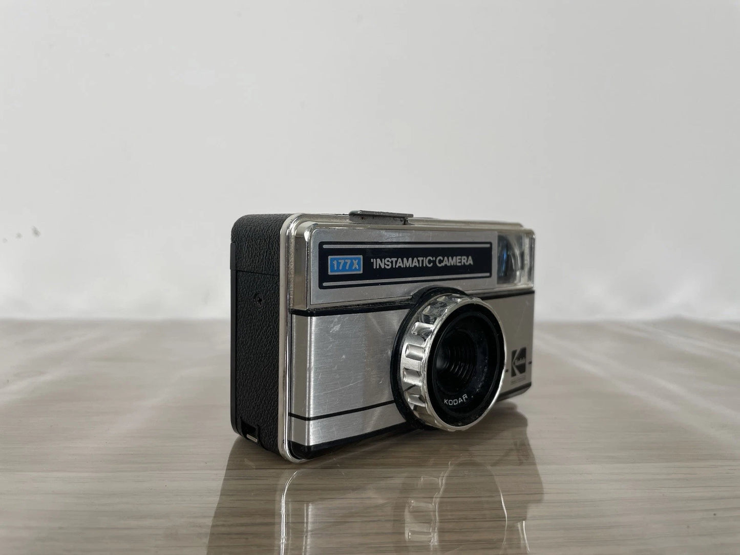 Fotocamera Instamatic Camera 177 X Kodak Vintage Anni 70 England Argento Compatta