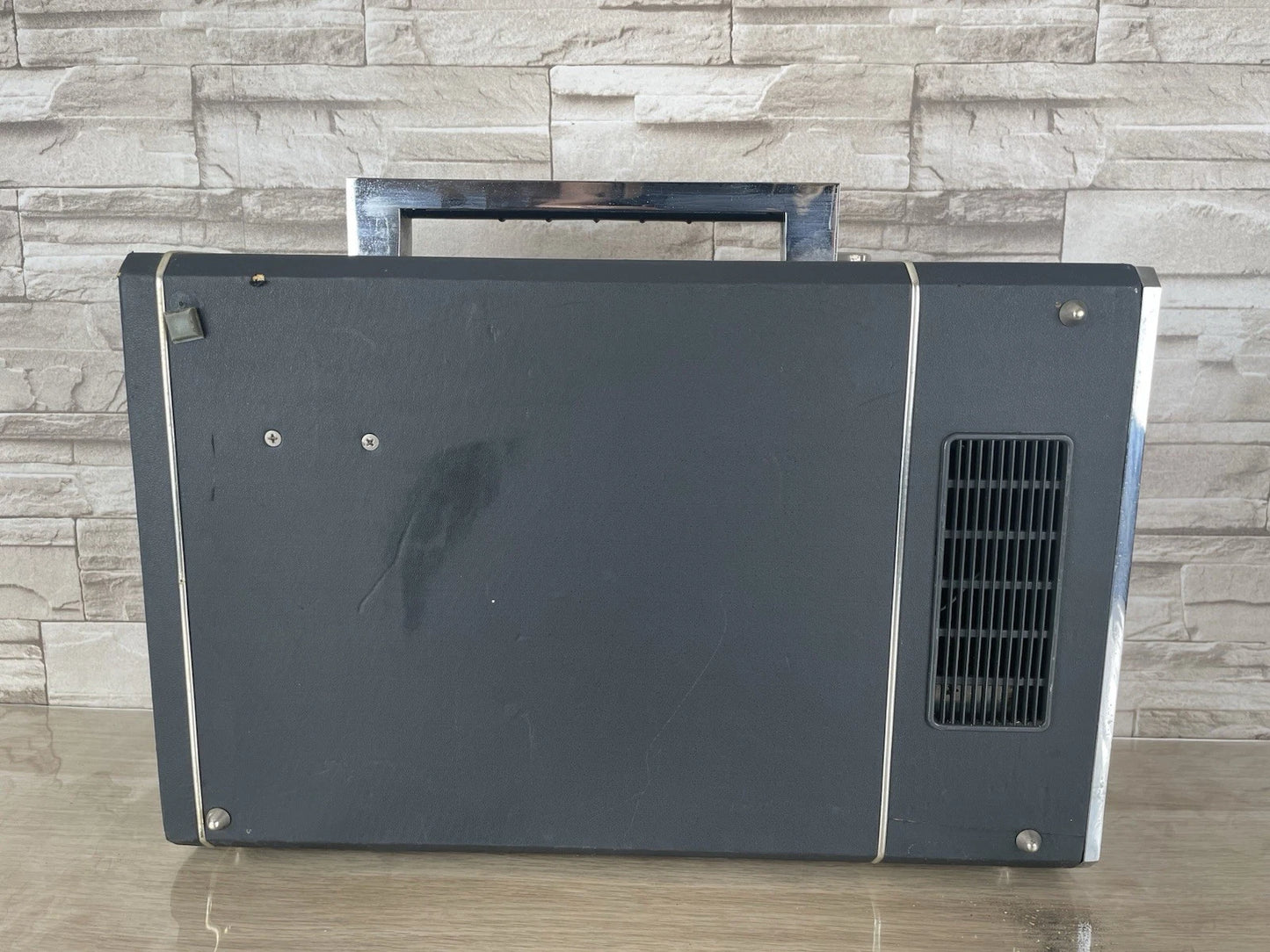 Fonovaligia Philips Uranya HiFi Giradischi Per Pezzi Di Ricambio Nera e Grigia