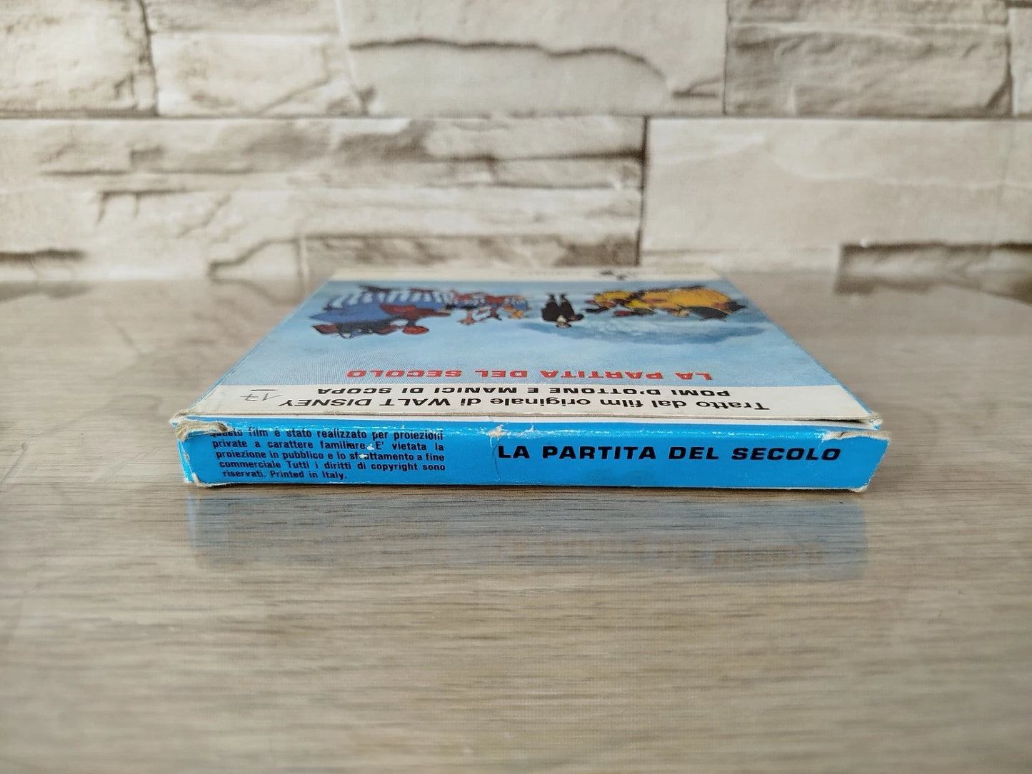 Pellicola Film Walt Disney Super 8 La Partita Del Secolo Vintage Epoca Anni 60