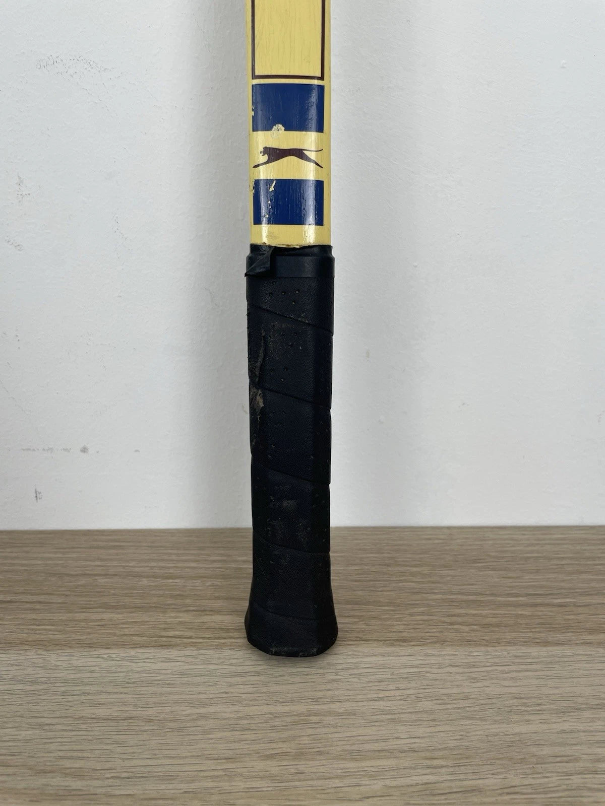 Racchetta Da Tennis Slazenger Guillermo Vilas Junior Frame Vintage Legno 41/8"