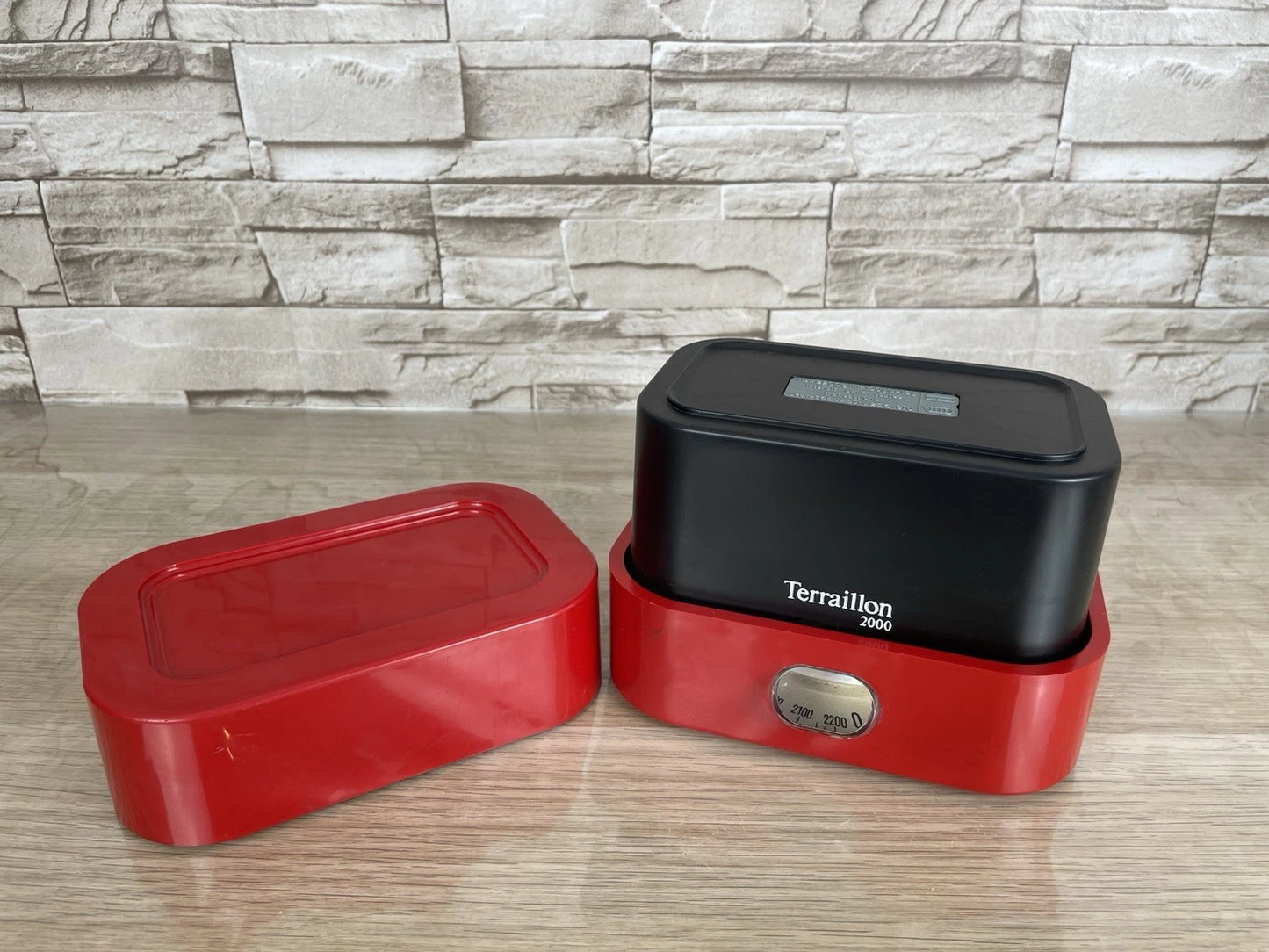 Bilancia Terraillon Export 2000 Design Zanuso Sapper Vintage Anni 70 Rossa