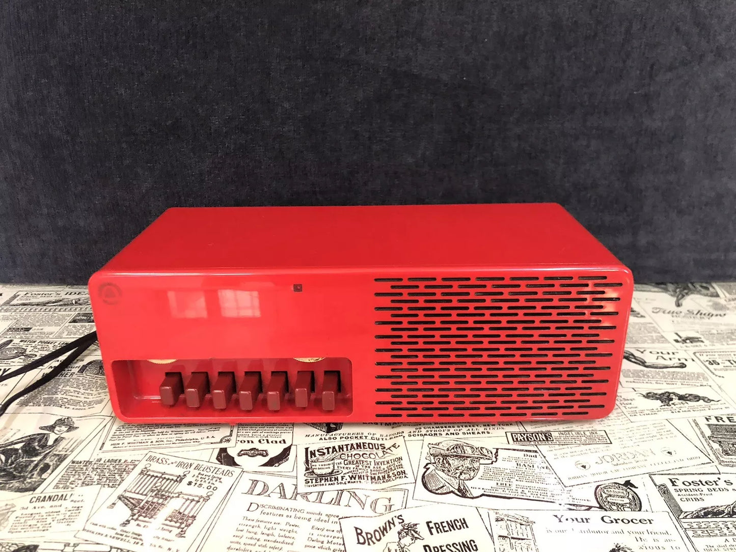 Radio Filodiffusione Diffy Siemens Auso Design Zanuso Sapper Vintage Epoca 70