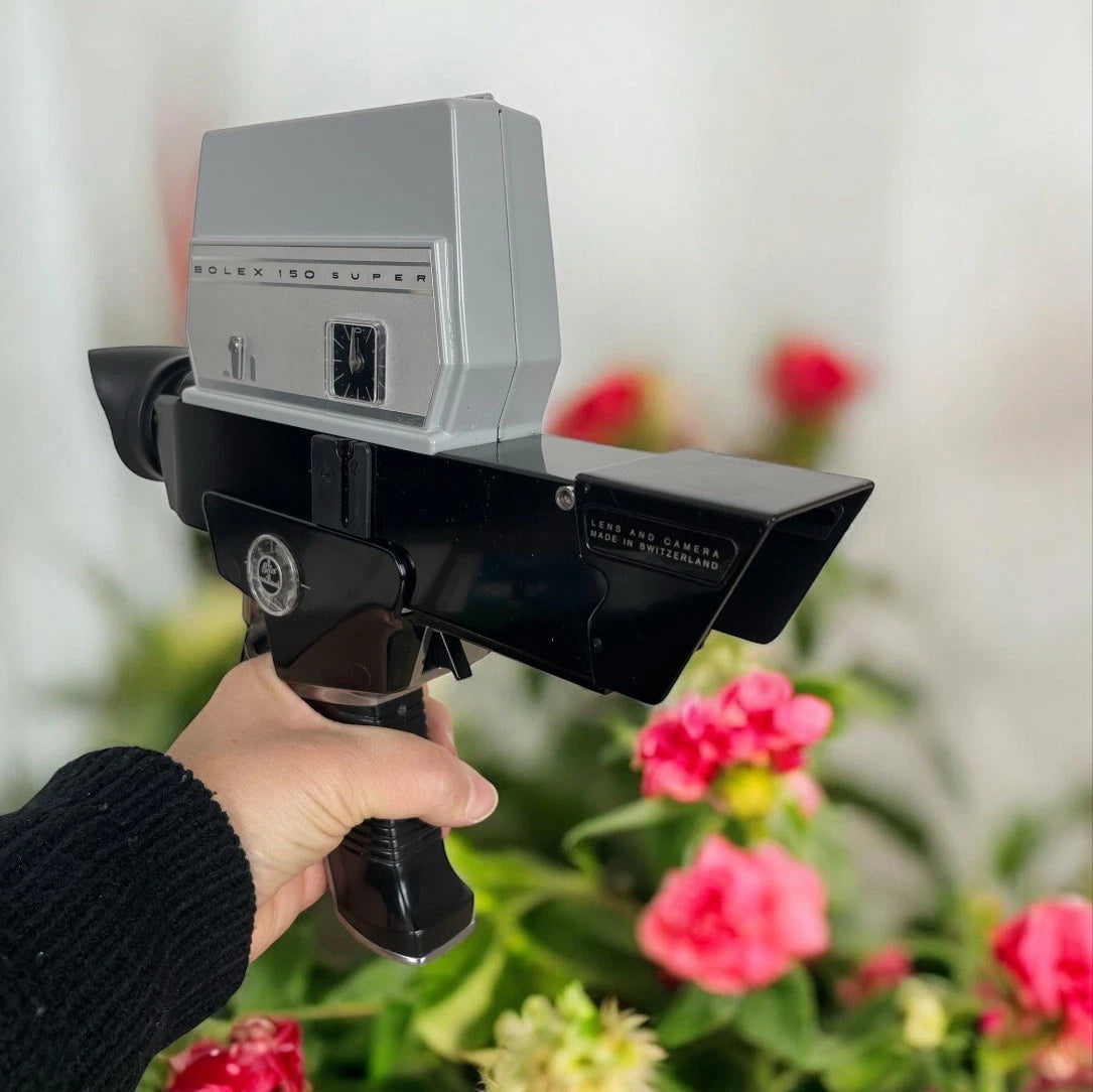 Cinepresa Bolex Paillard 150 Super Vintage Con Custodia E Istruzioni Vintage '69