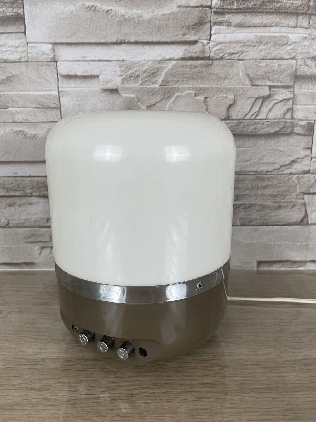 Radio Lampada 60s Europhon Design Adriano Rampoldi Vintage Space Age Marrone