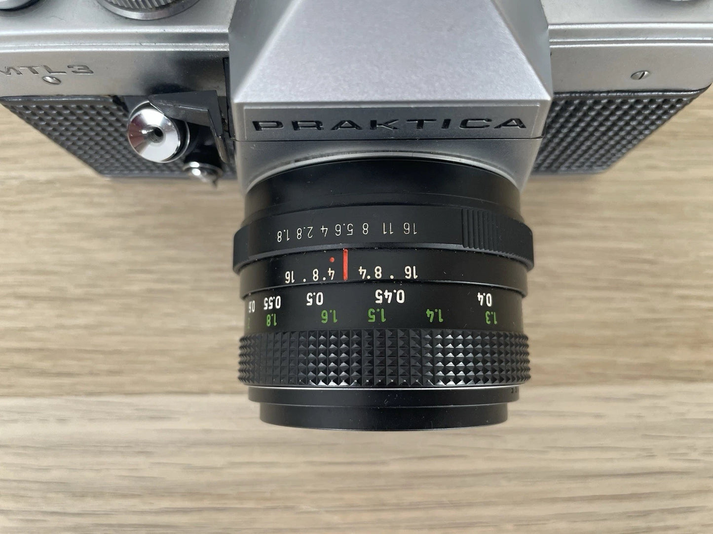 Fotocamera Analogica Praktica MTL 3 Vintage Obiettivo Pentacon Auto 1.8/50 Multi