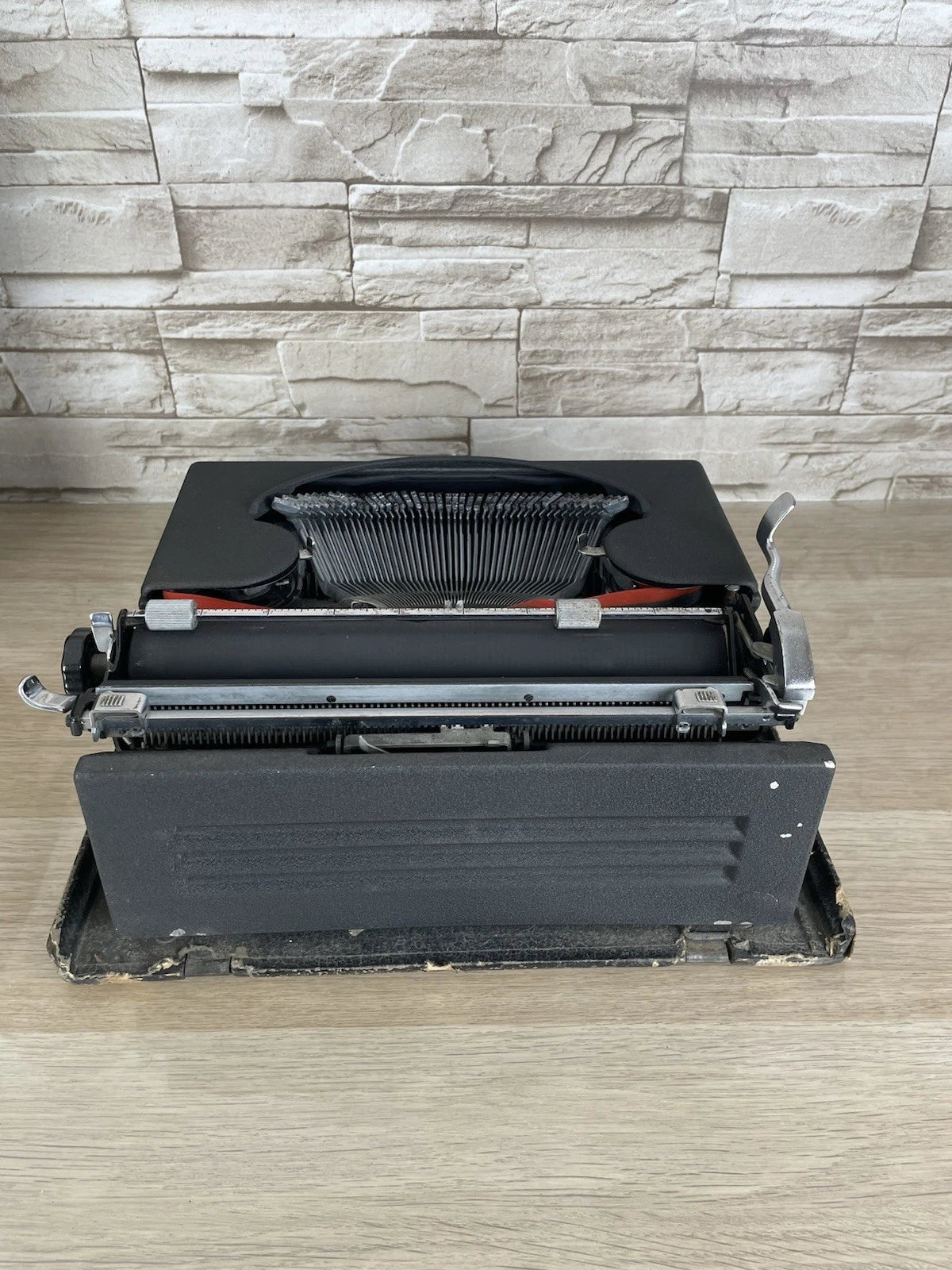 Macchina Per Scrivere Olivetti Studio 42 Vintage Epoca Anni 30 Design Nera