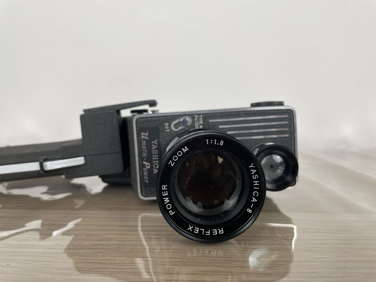 Cinepresa Yashica-Up Umatic-Power Super 8 Vintage Epoca Anni 60 Custodia Istruzioni