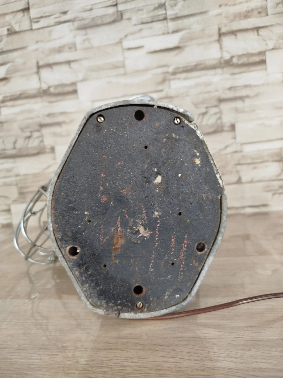 Ventilatore Ercole Marelli & C. SpA Milano Vintage Epoca Anni '30 Grigio Metallo