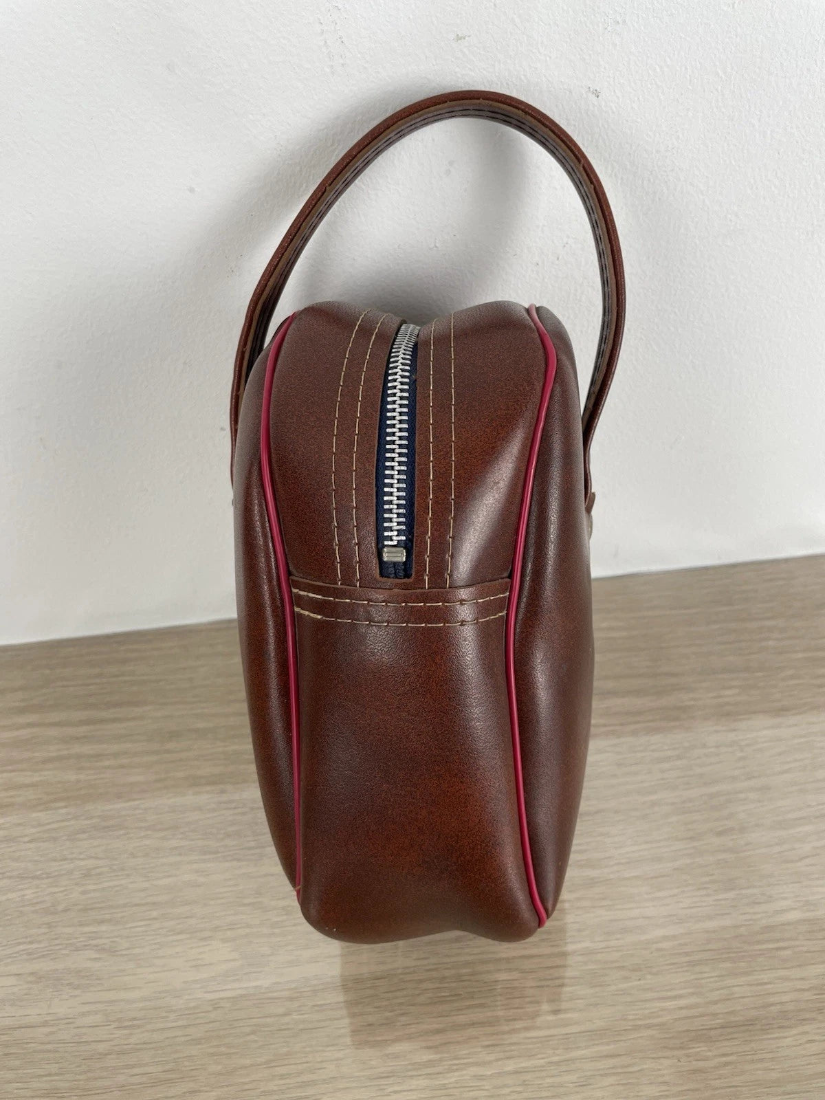 Set 2 Bocce Da Gioco Professionali Vintage Con Custodia Marrone In Pelle E Pezza