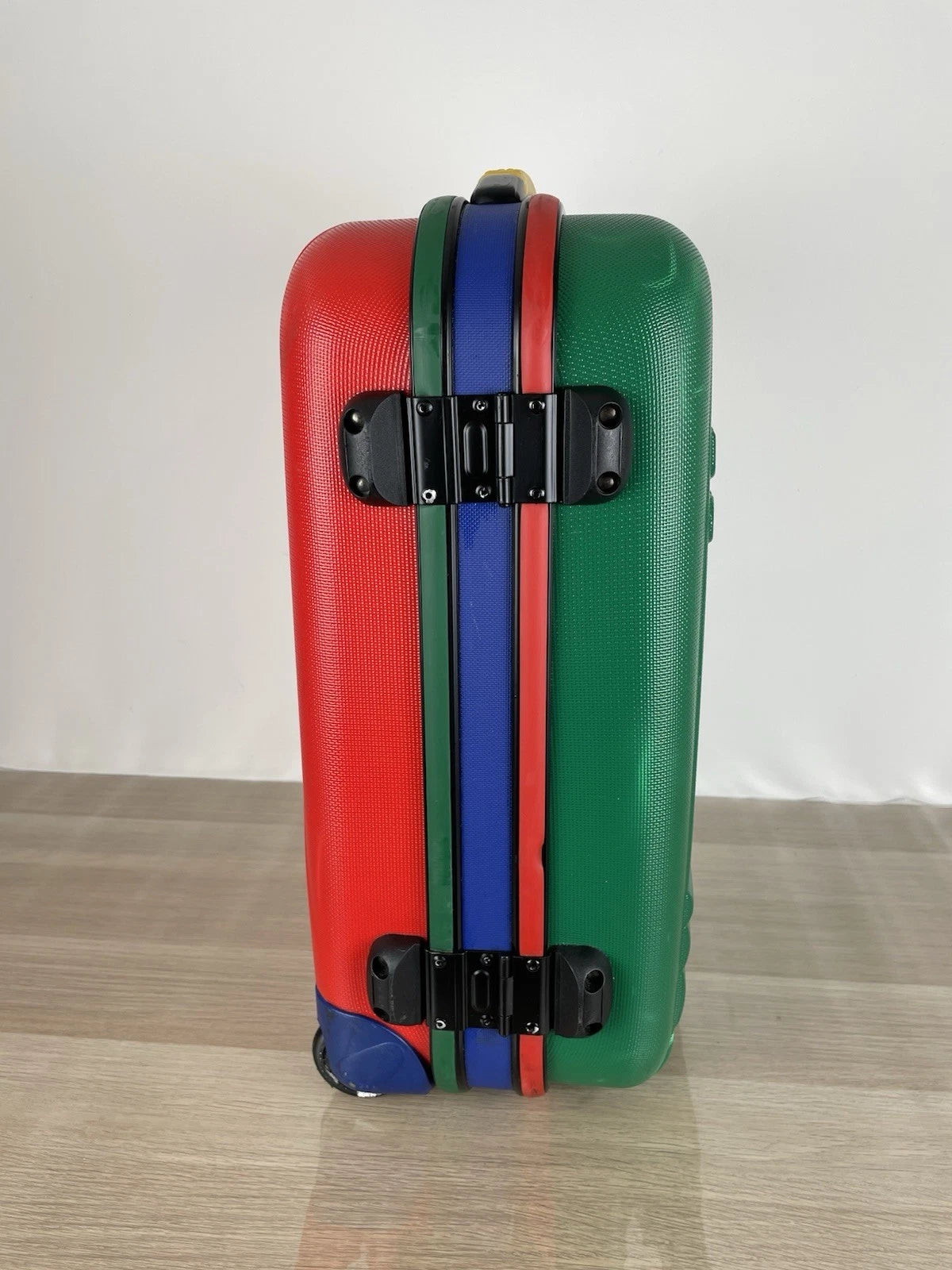 Valigia Rigida Trolley United Colors Of Benetton Verde Rosso Colorato Anni 80/90