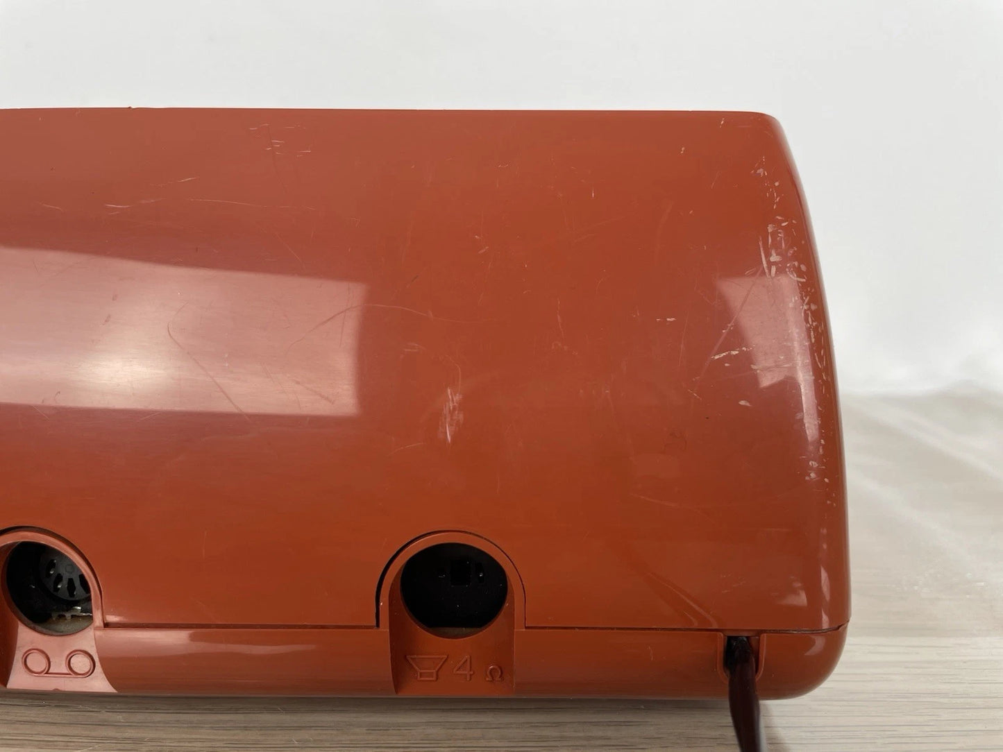 Radio Filodiffusione Grundig FD1200S Vintage Design Anni 70 Arancio Mattone