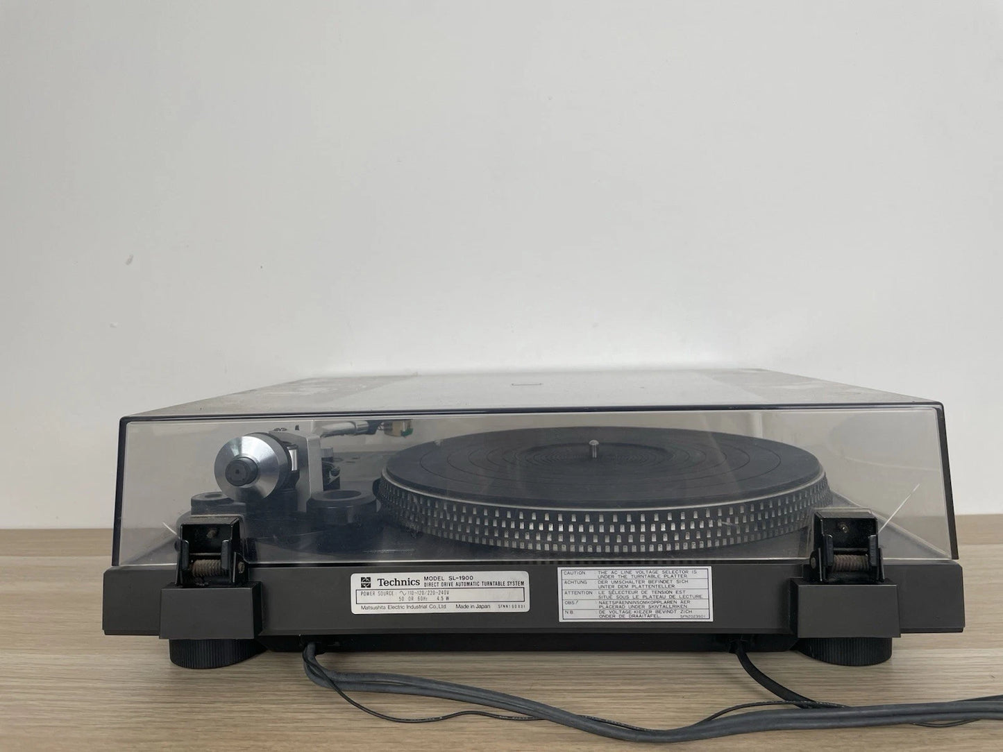 Giradischi Technics SL1900 Per Vinili Vintage Epoca Anni 70 Trazione Diretta