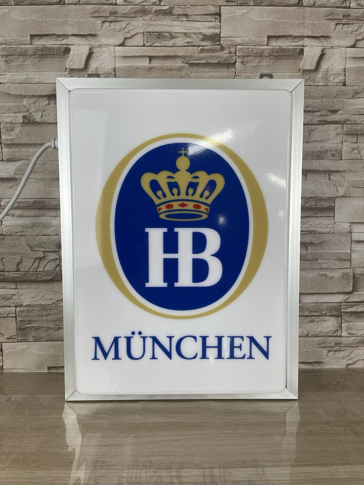 Insegna Luminosa HB Birrificio Germania Monaco Da Muro Con Cavo Oktoberfest
