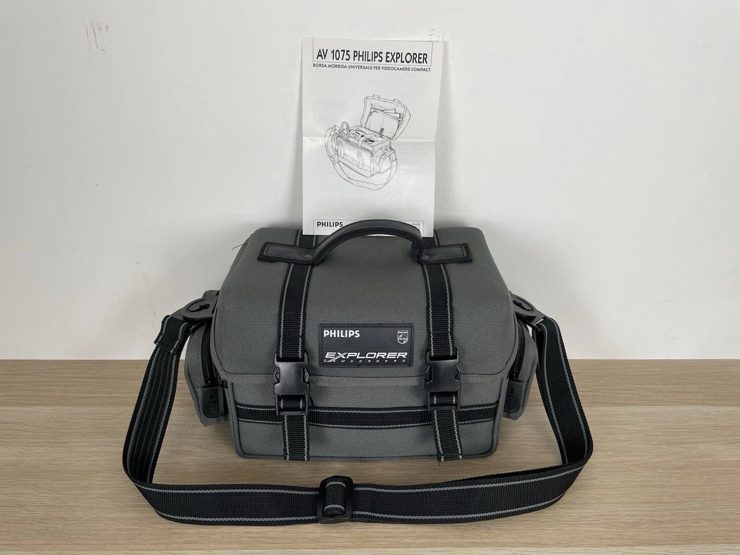 Borsa Per Fotocamera E Attrezzatura Fotografica Philips Explorer AV1075 Grigio