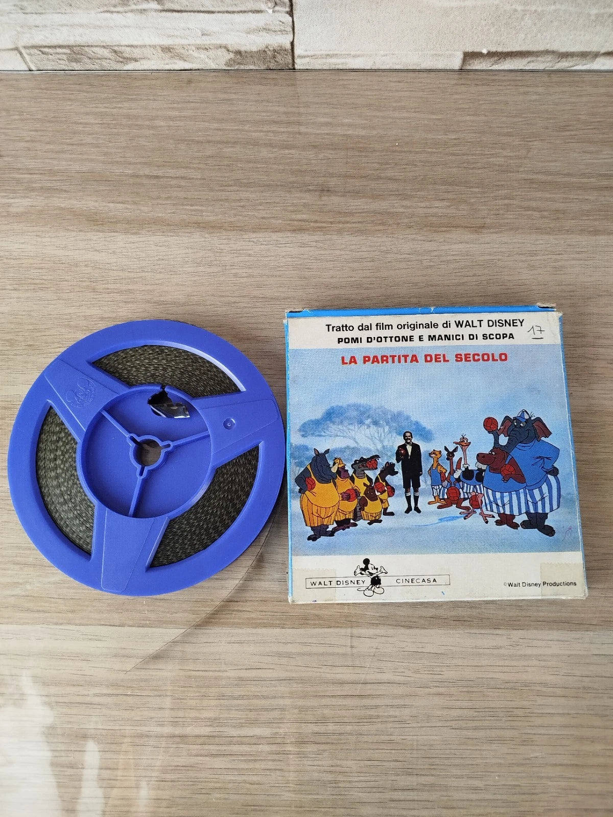 Pellicola Film Walt Disney Super 8 La Partita Del Secolo Vintage Epoca Anni 60