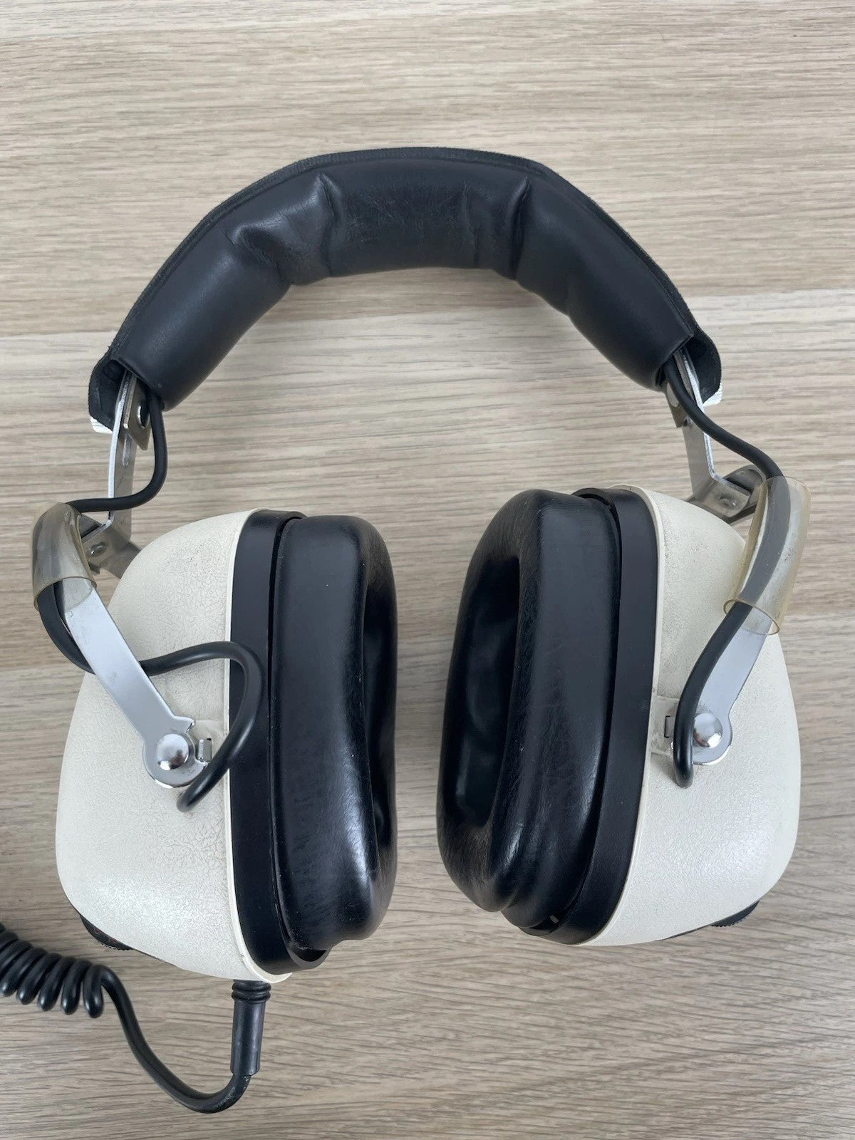Cuffie Sansui SS L3 Vintage Epoca Anni 70/80 Giappone Bianco Testa Polistirolo
