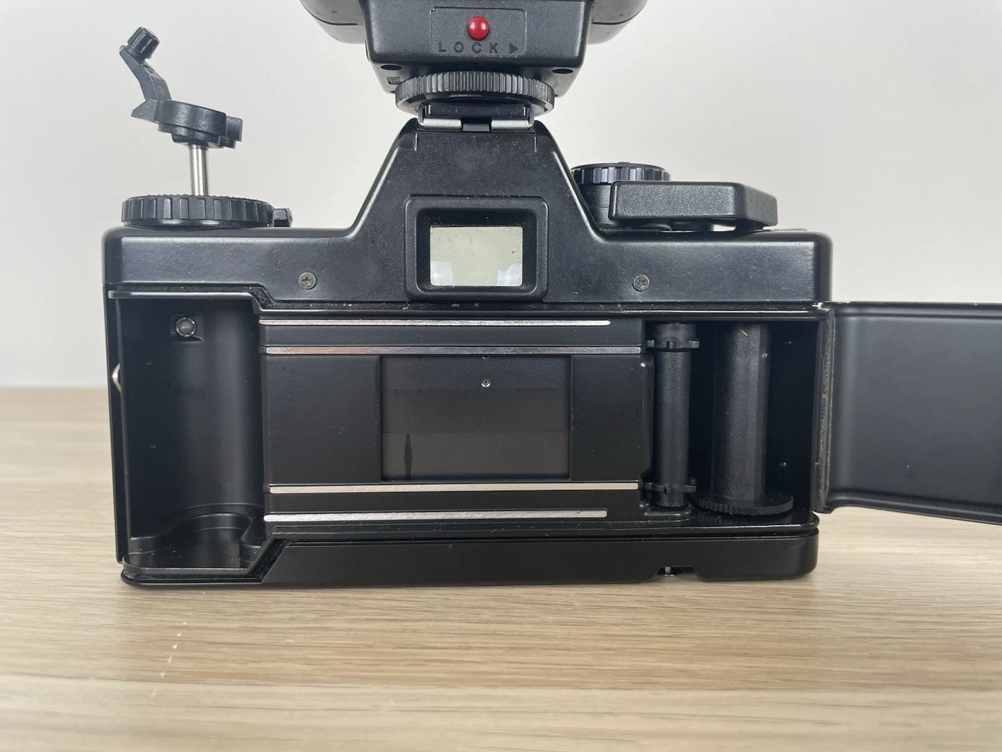 Fotocamera Praktica BCA Electronic Analogica Reflex 35 mm Flash Obiettivo Nero