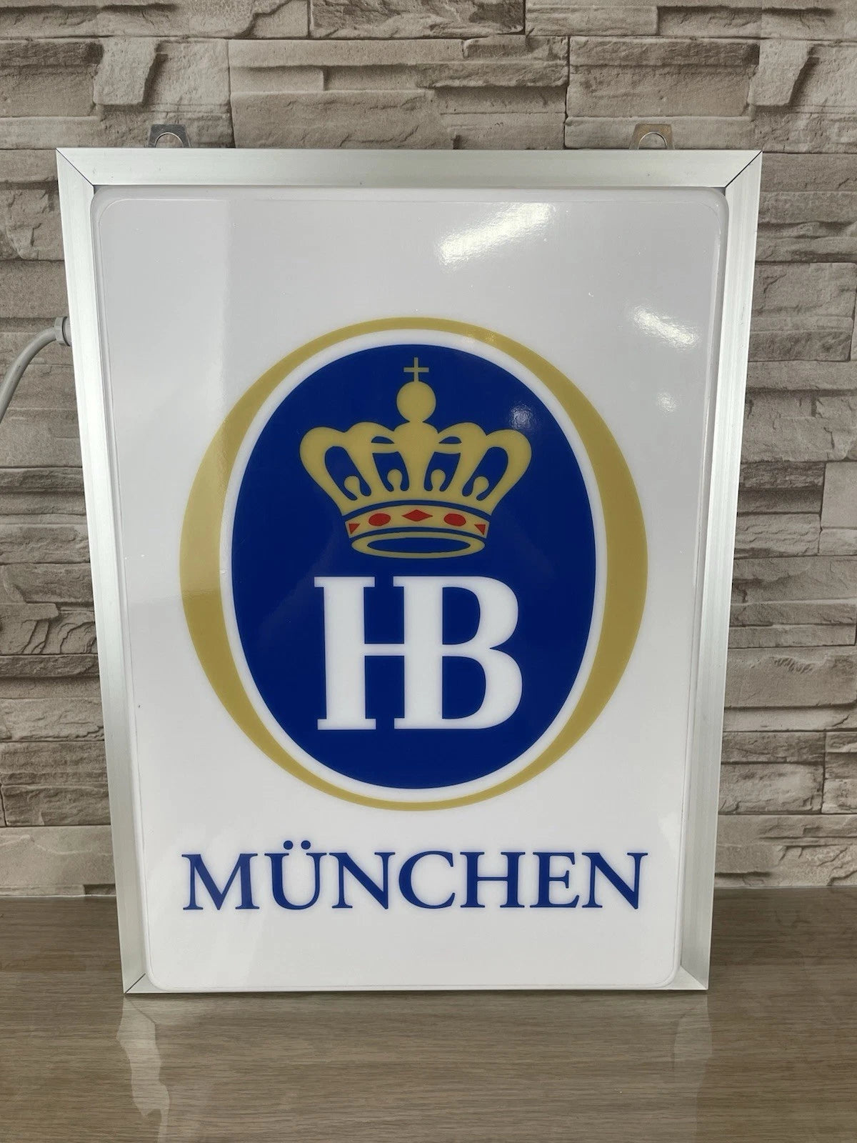 Insegna Luminosa HB Birrificio Germania Monaco Da Muro Con Cavo Oktoberfest