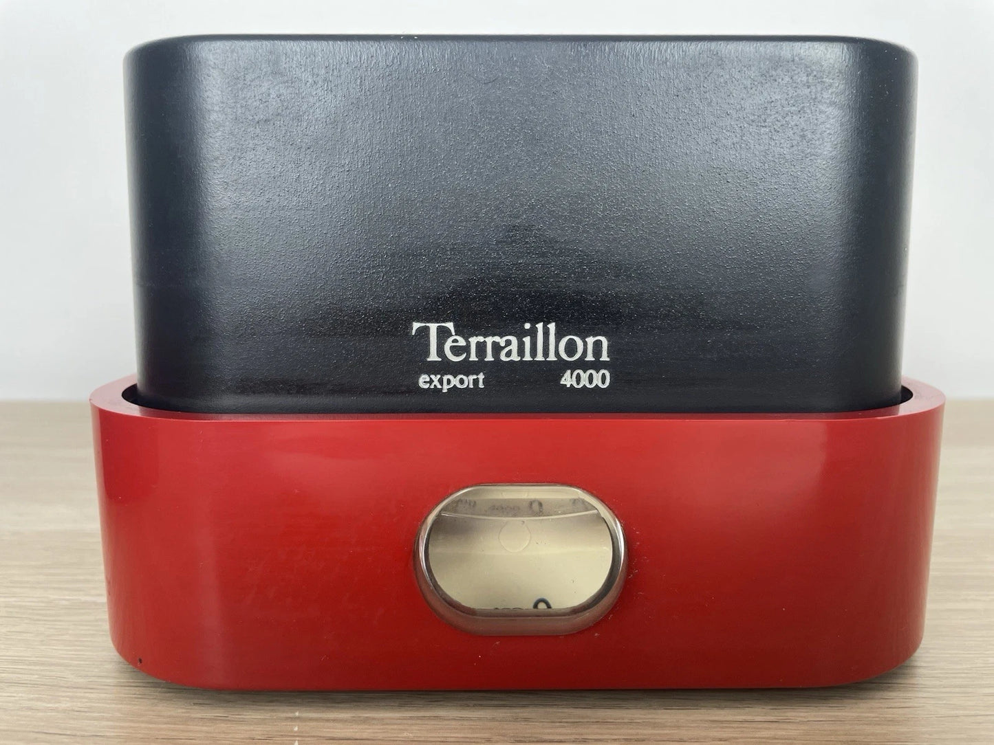 Bilancia Analogica Terraillon Export 4000 Rossa Vintage Design Zanuso Sapper 70