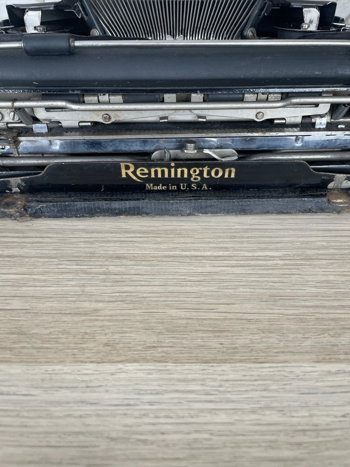Macchina Da Scrivere Remington Portable Cesare Verona Torino Antica Anni 20 Nera
