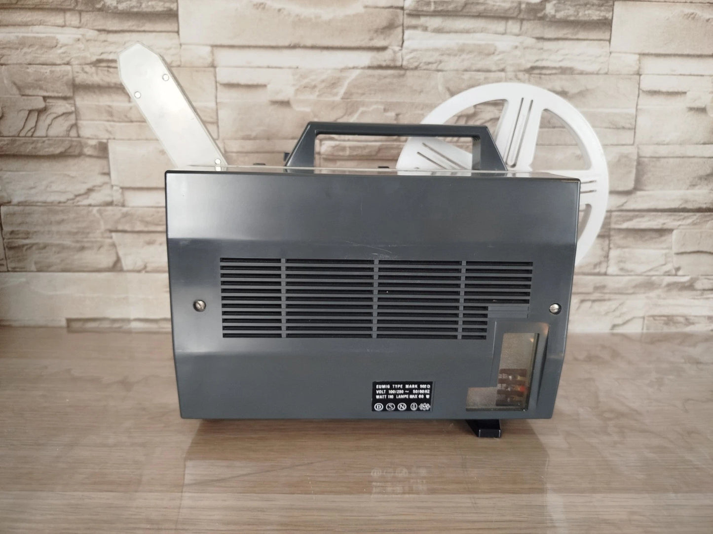 Proiettore Eumig Mark 502 D Per Pellicole Super 8 Vintage Epoca Anni 60 Nero