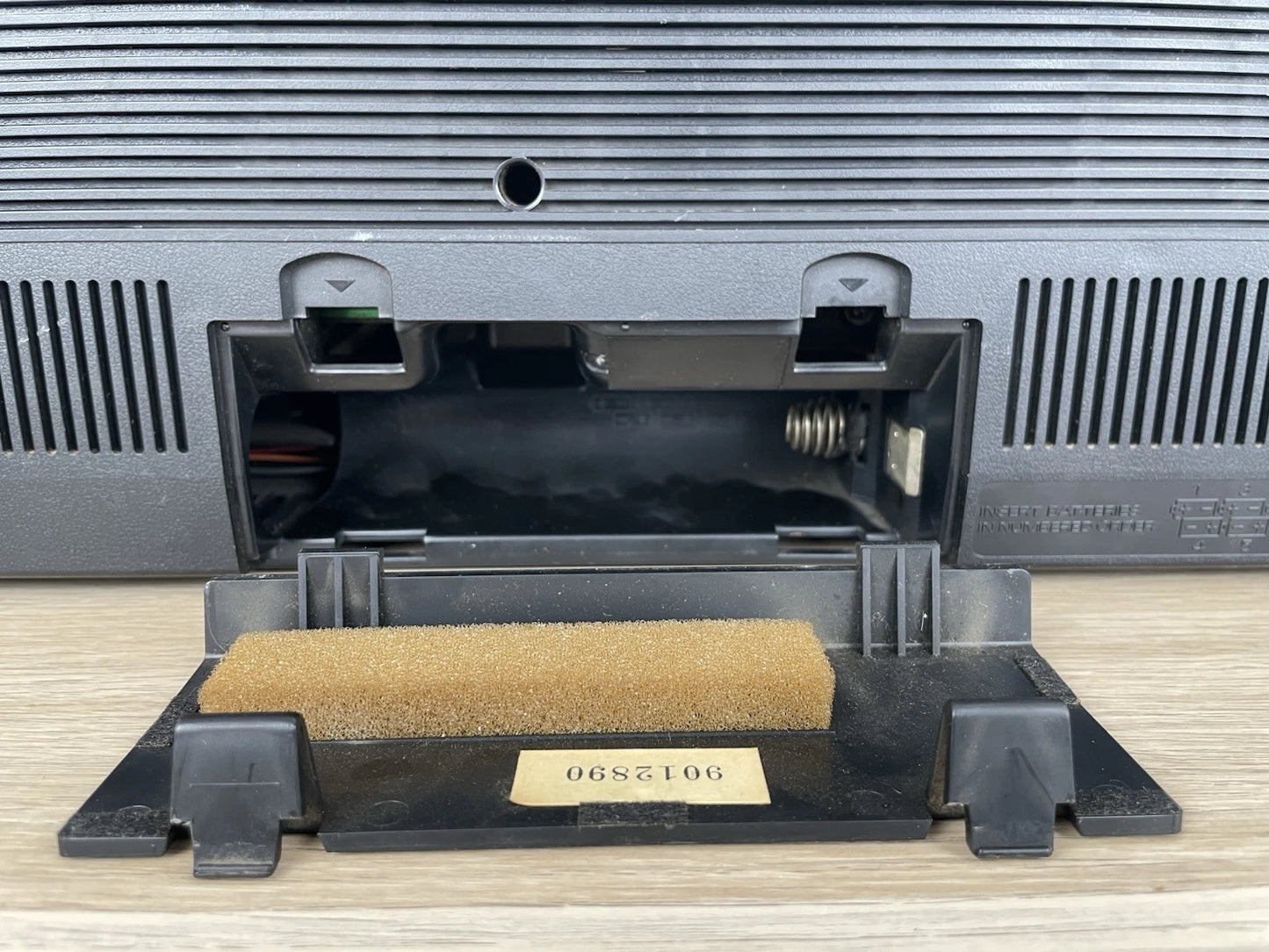 Boombox Sanyo M9930LU Ghettoblaster Radio AM FM Vintage Epoca Anni 70 Grigio