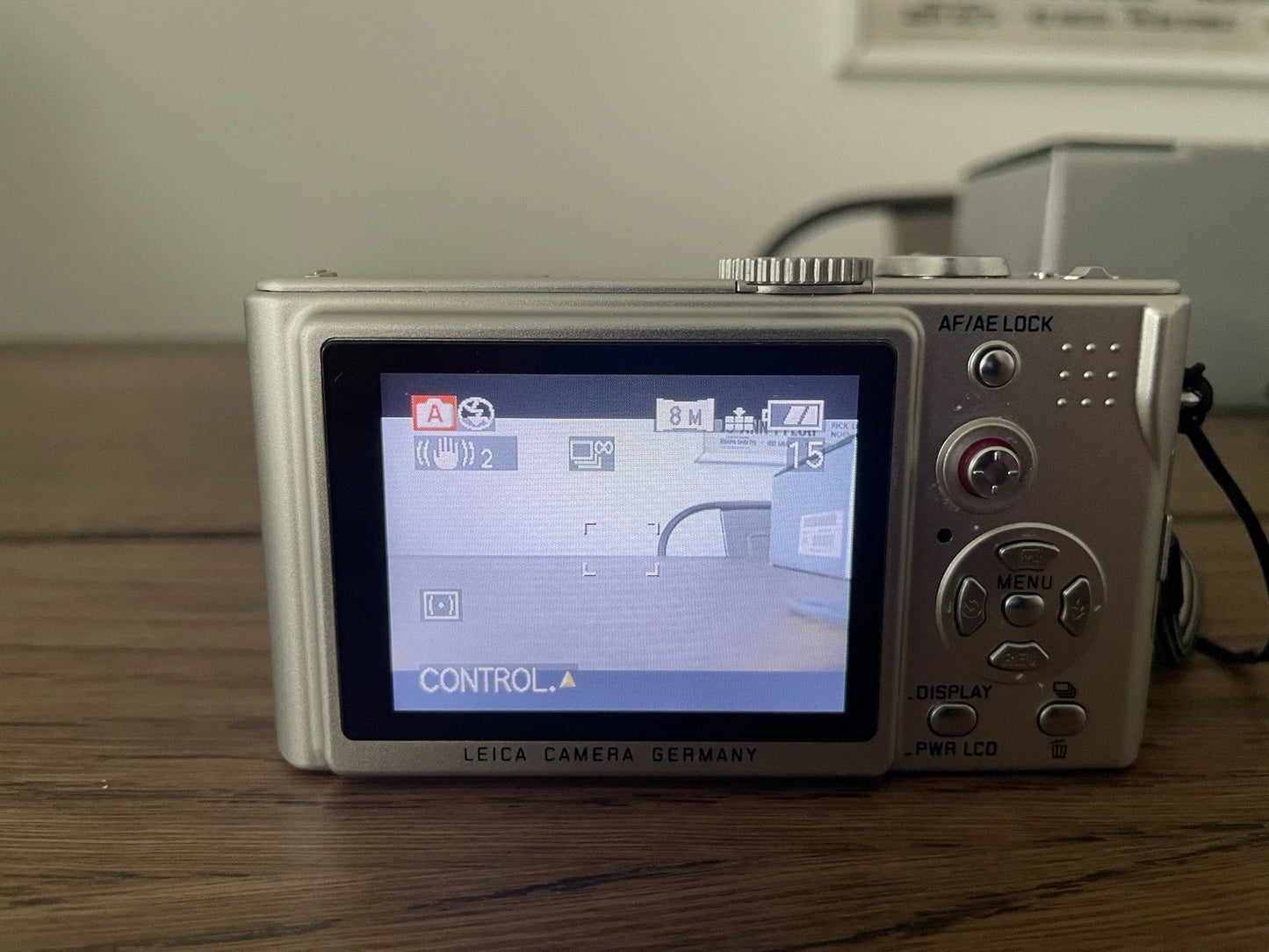 Fotocamera Digitale Leica D-LUX 2 Argento Con Scatola Accessori Cavo Libretto