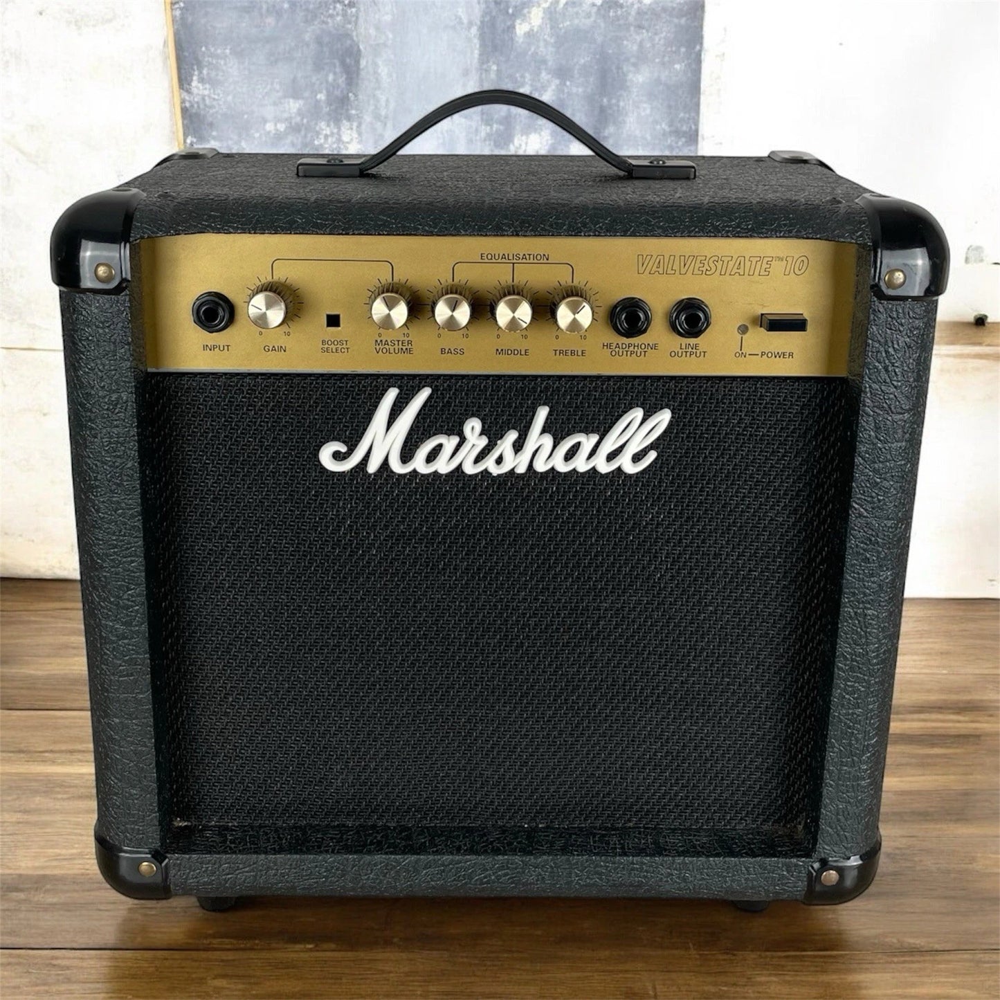 Amplificatore Marshall Valvestate tm 10 UK Legno Tolex Nero Anni 90