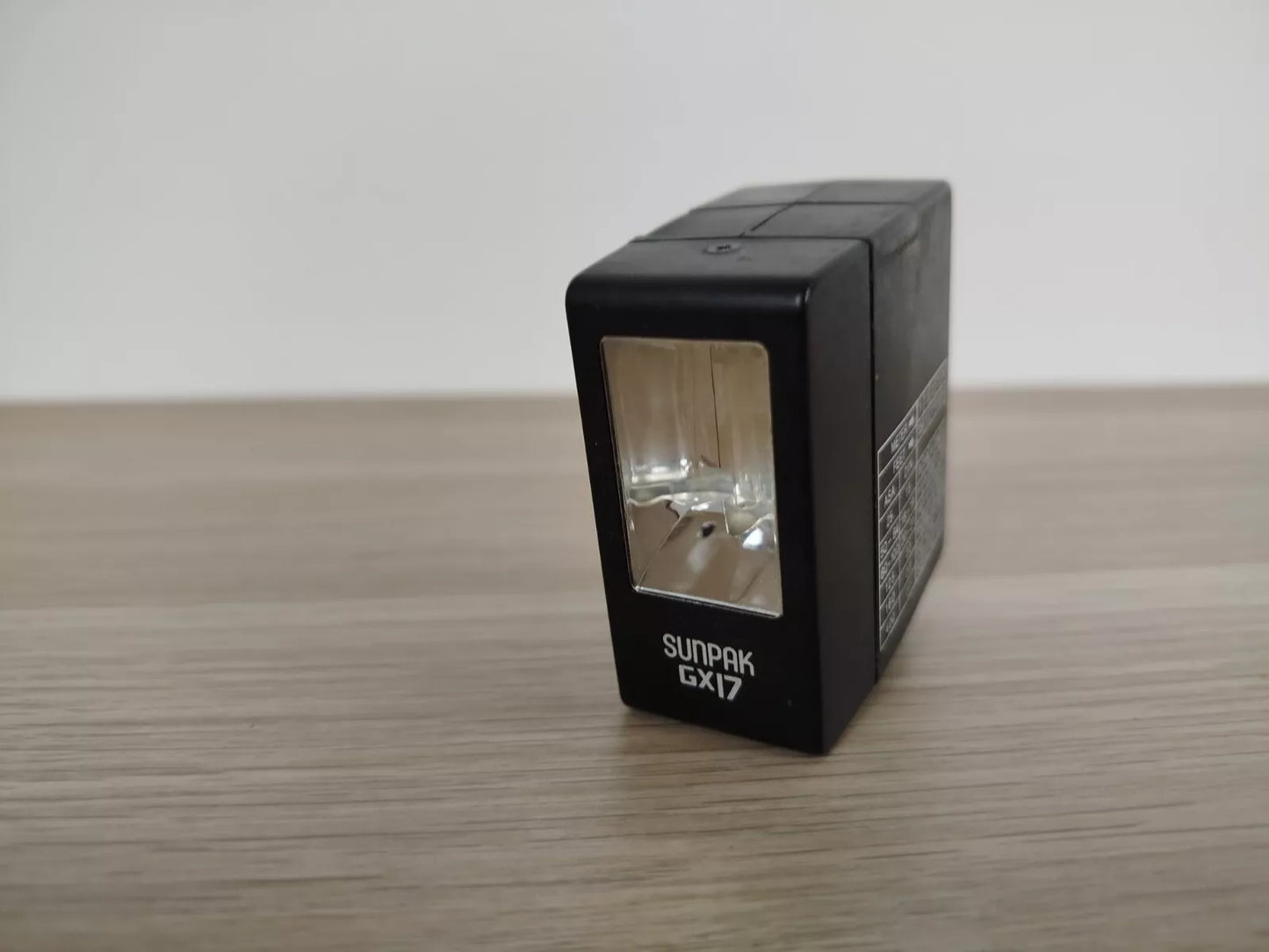 Flash Sunpak GX17 Vintage Per Fotocamere Analogiche E Digitali Attacco Hot Shoe