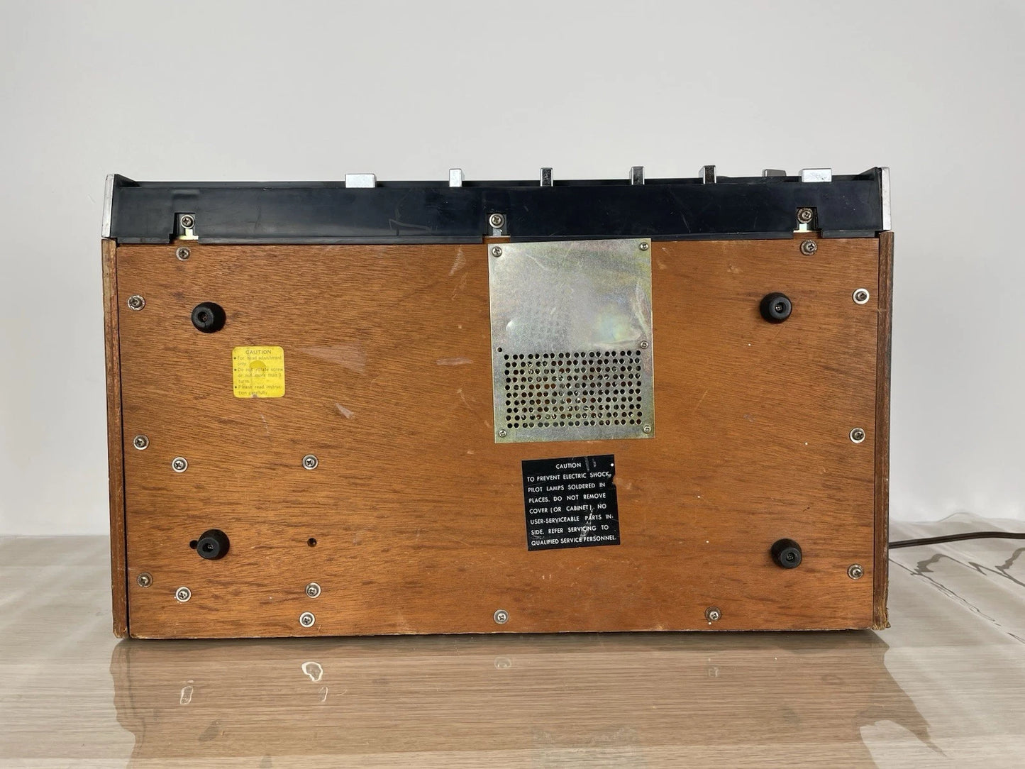 Lettore Cassette Stereo 8 Amplificatore Tuner FM Saehan SE-1000 Vintage Anni 70