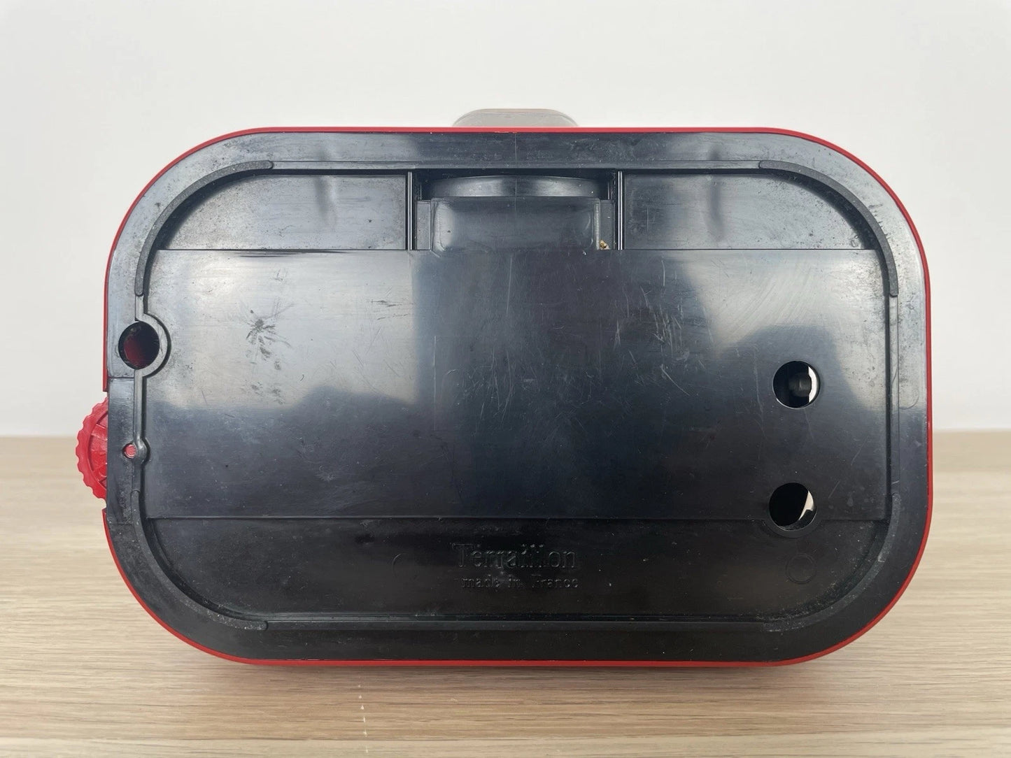 Bilancia Analogica Terraillon Export 4000 Rossa Vintage Design Zanuso Sapper 70