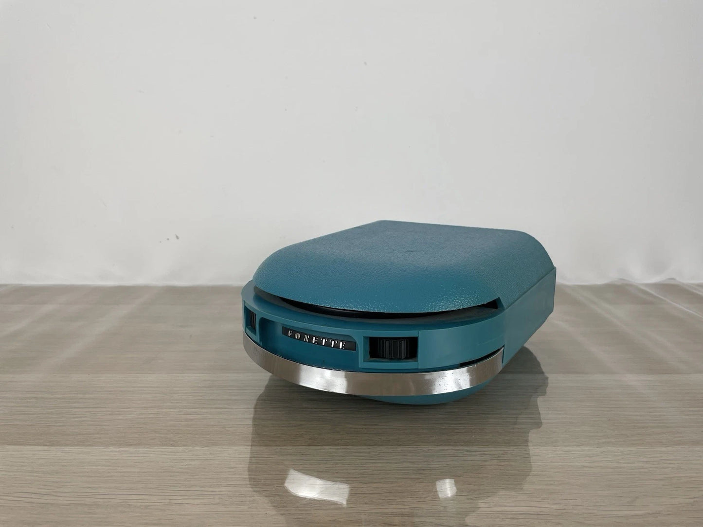 Mangiadischi Fonorette Vintage Epoca Anni 60 Azzurro Portatile Vinili 45 Giri giradischi